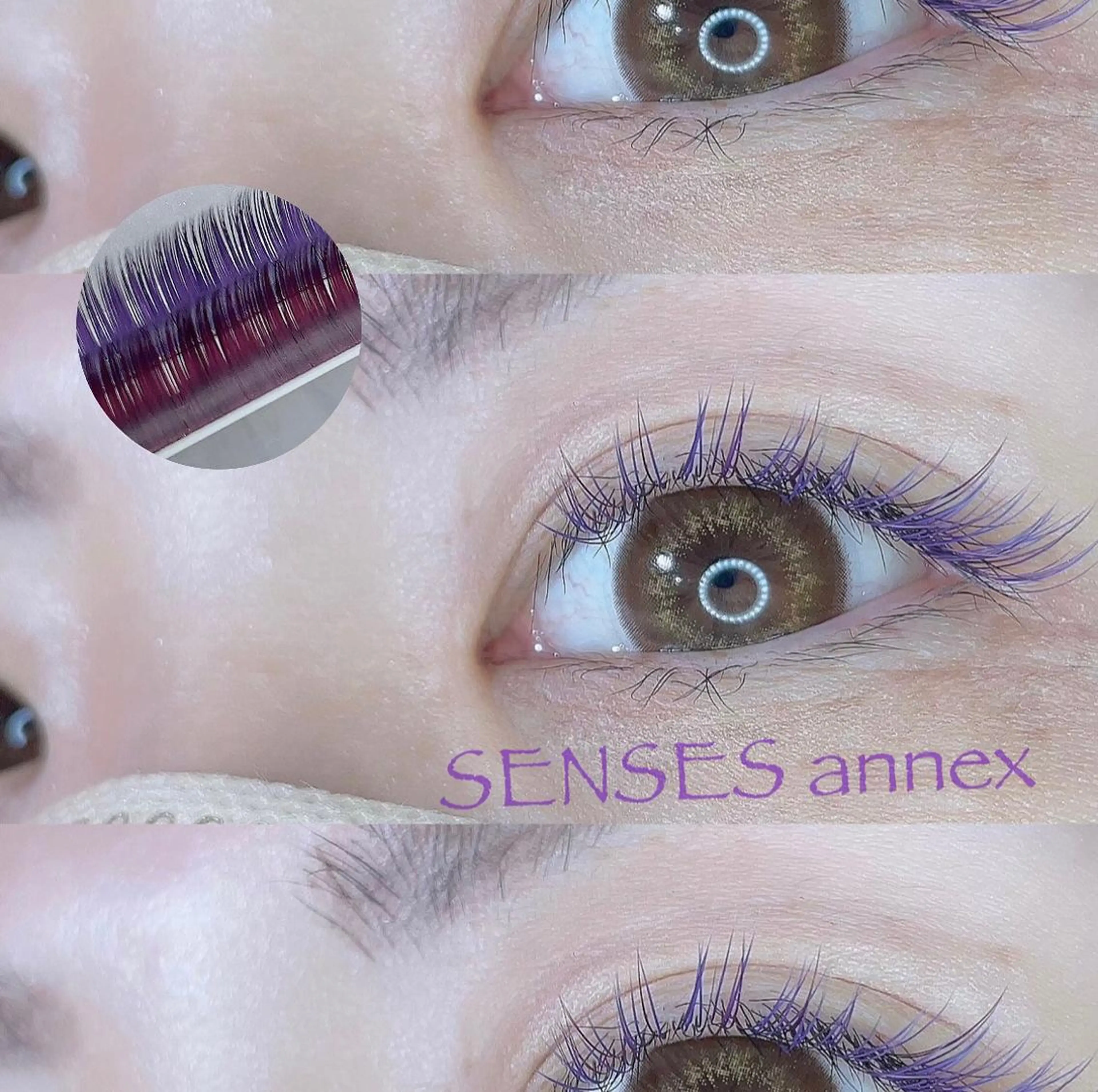 マツエク・マツパ マツエク SENSES_ WAKAのマツエク・マツパデザイン