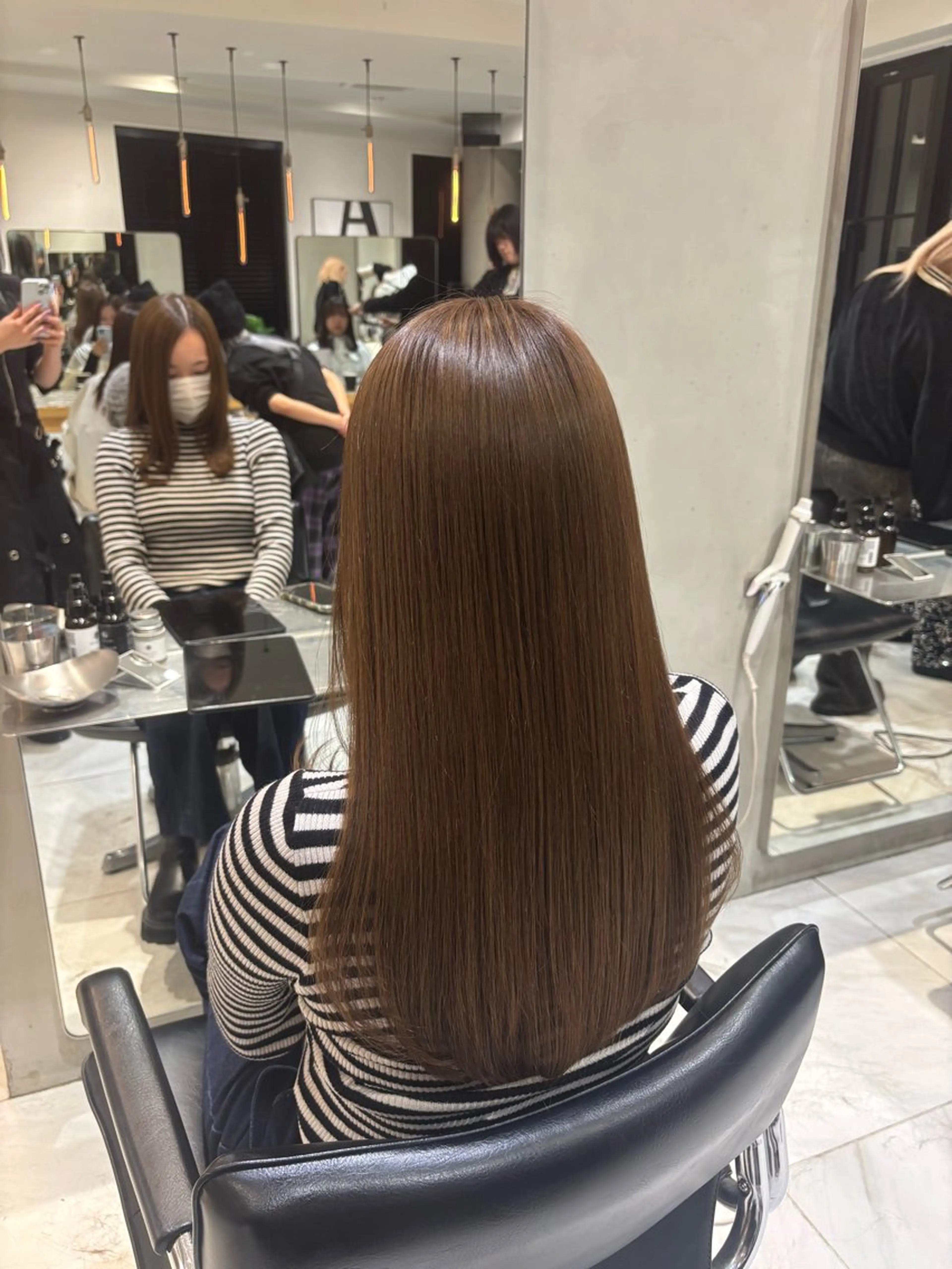 ロング ヘアカラー トリートメント ヘアセット 莉瑠 / モデル価格募集🐃のヘアスタイル