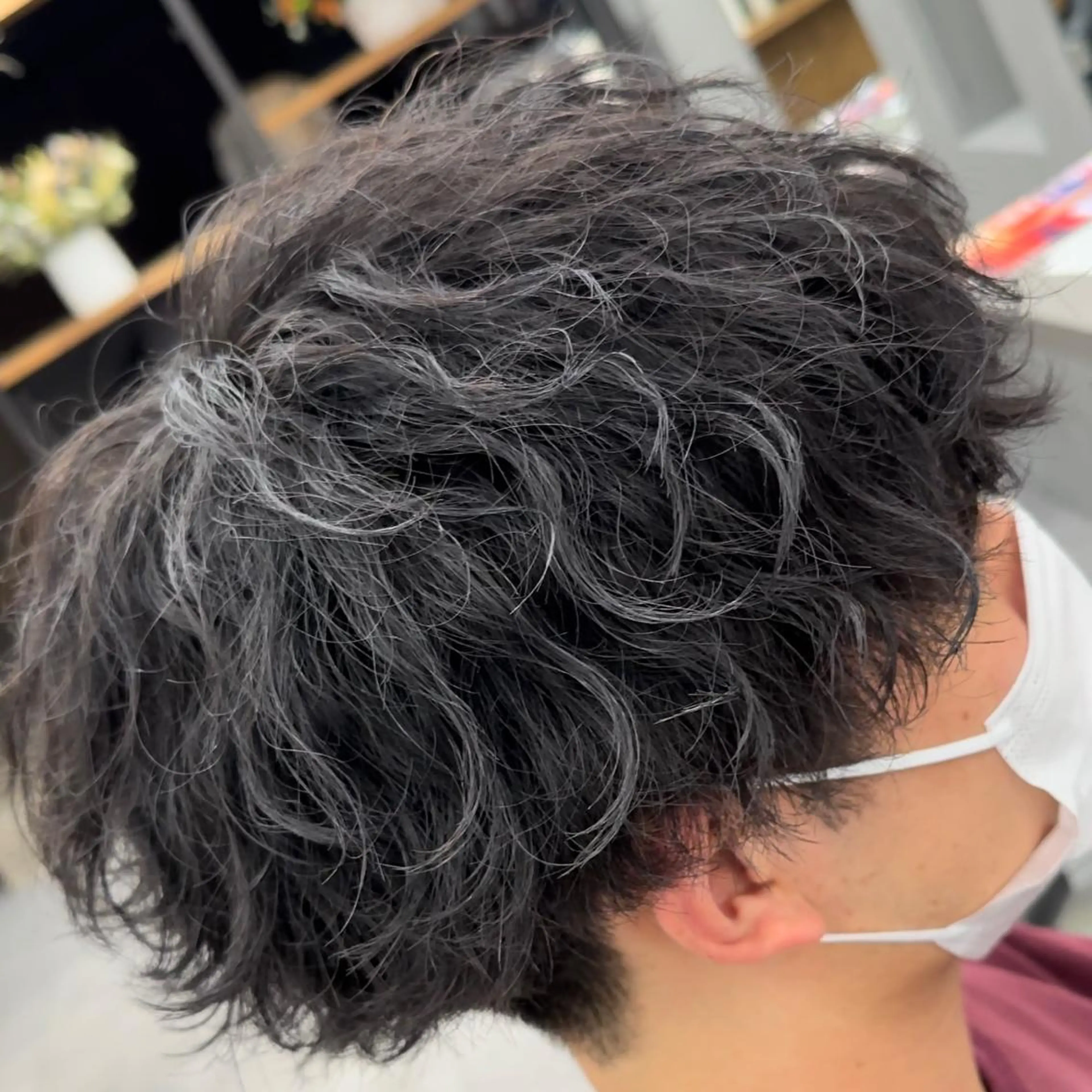 ショート パーマ メンズ OVARL by apish所属・【メンズパーマ】 横田結希のヘアスタイル