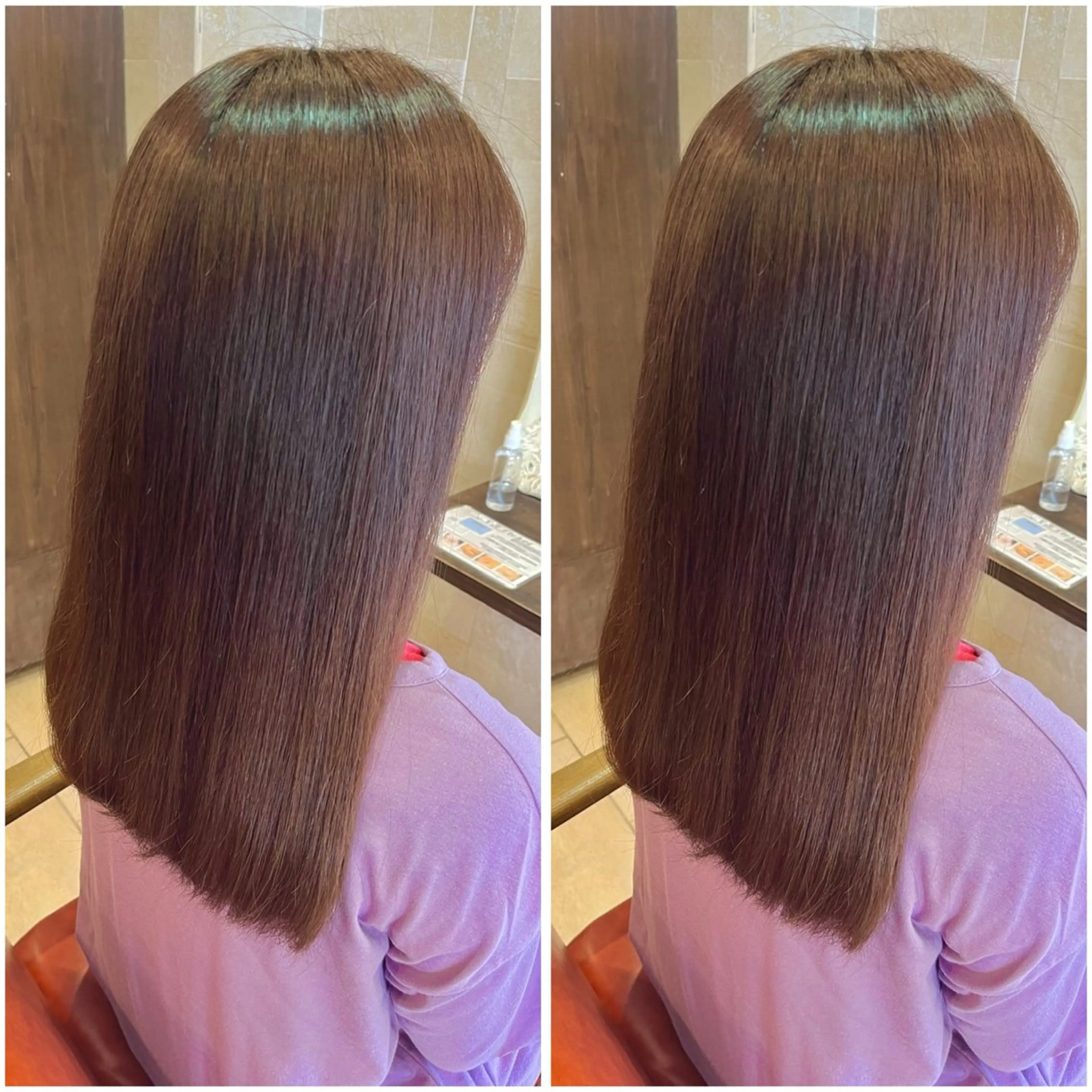 ロング カラー 🌼二本柳 🌼のヘアスタイル