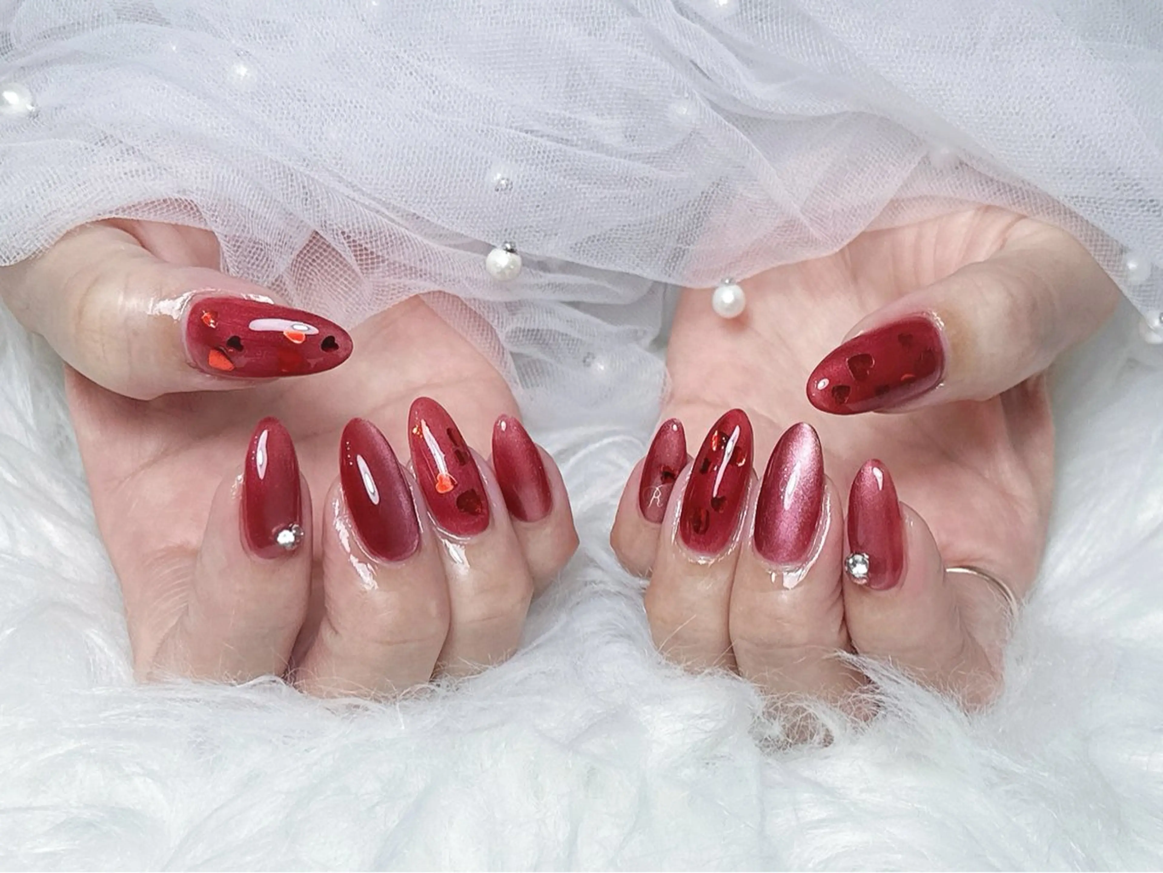 ネイル ハンドネイル 【Eclat ｴｸﾗ】nail＆beauty所属・Eclat〔ｴｸﾗ〕 MOEKA𝜗𝜚*のネイルデザイン