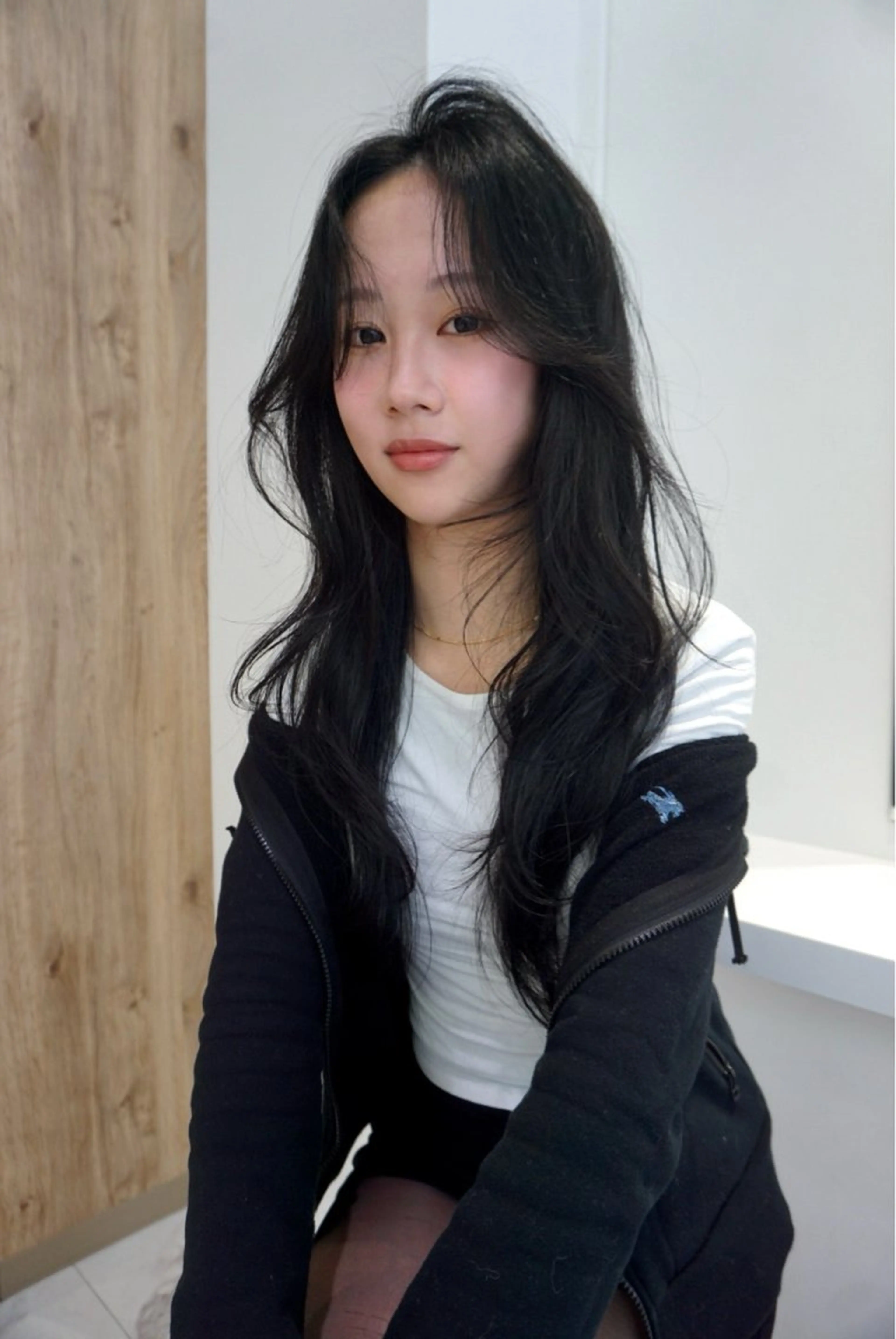 ロング カラー レイヤーカット カット トリートメント DEAN栄店所属・湾系韓系レイヤー DEAN石川理子のヘアスタイル