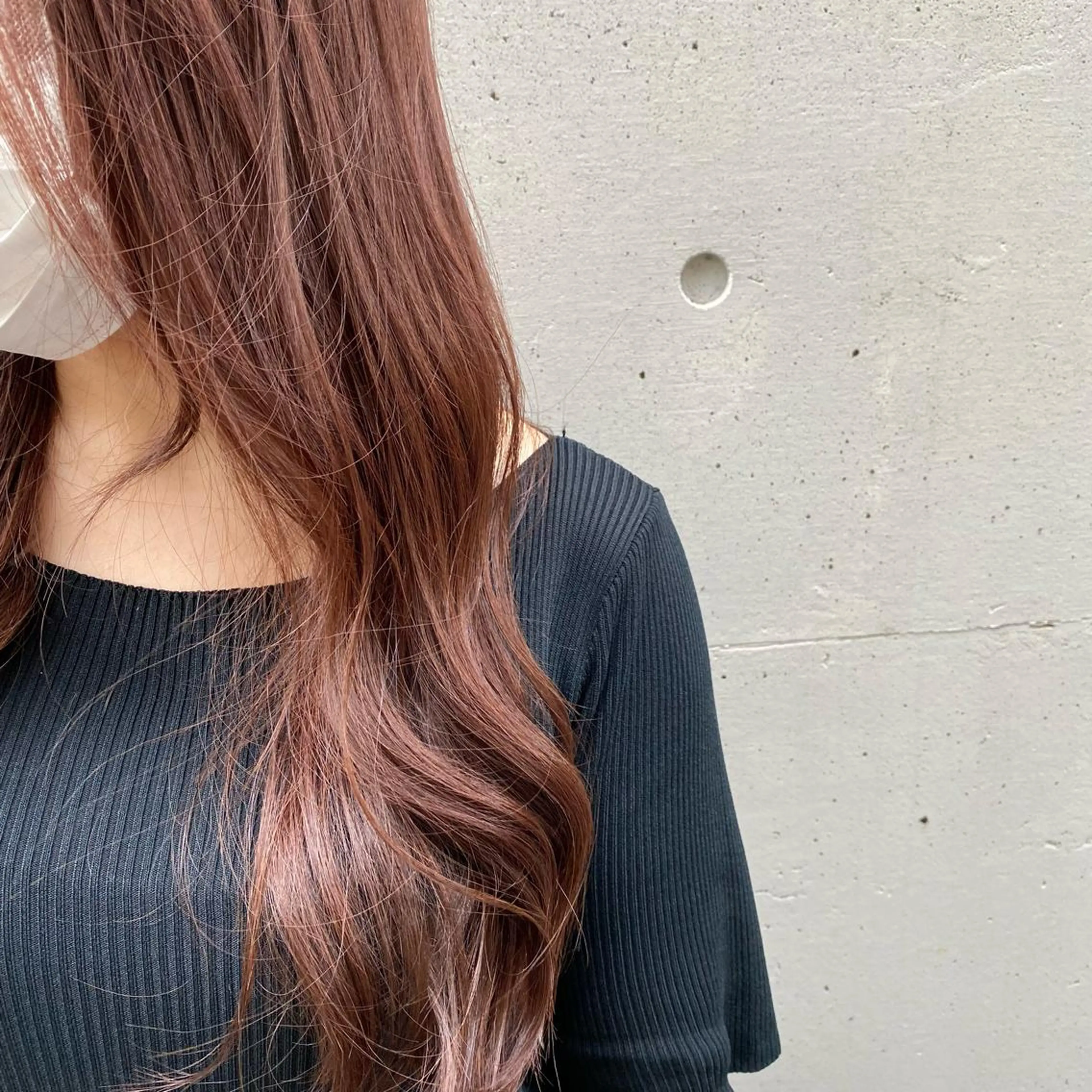 ロング putri店長 和田鈴采のヘアスタイル