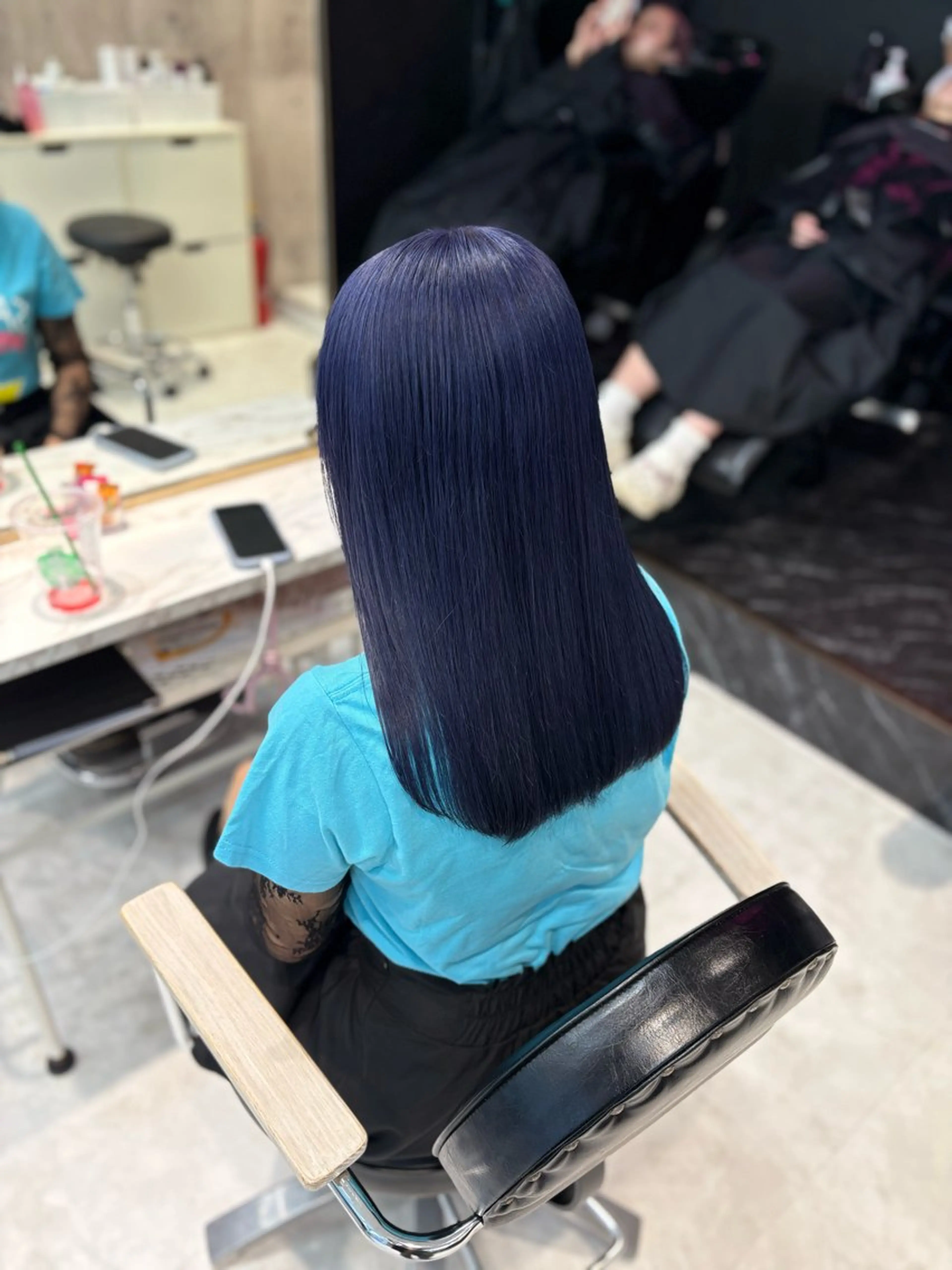 ロング カラー ヘアカラー ヘアセット ハイトーン/ダブルカ ラー/RINKA🎀のヘアスタイル