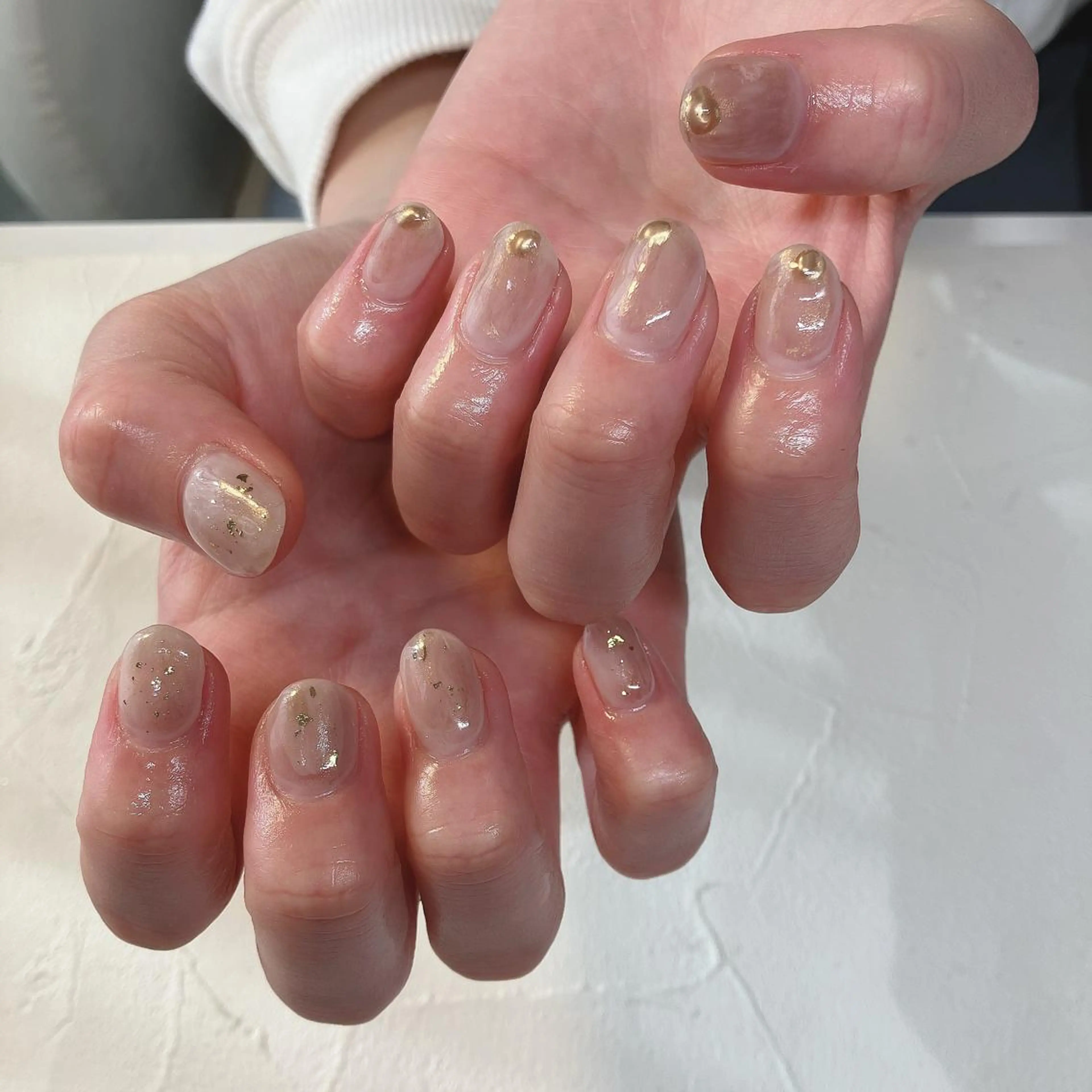 ネイル ジェルネイル ニュアンスネイル オフィスネイル ソフトジェル ハンドネイル nails 🎀meのネイルデザイン