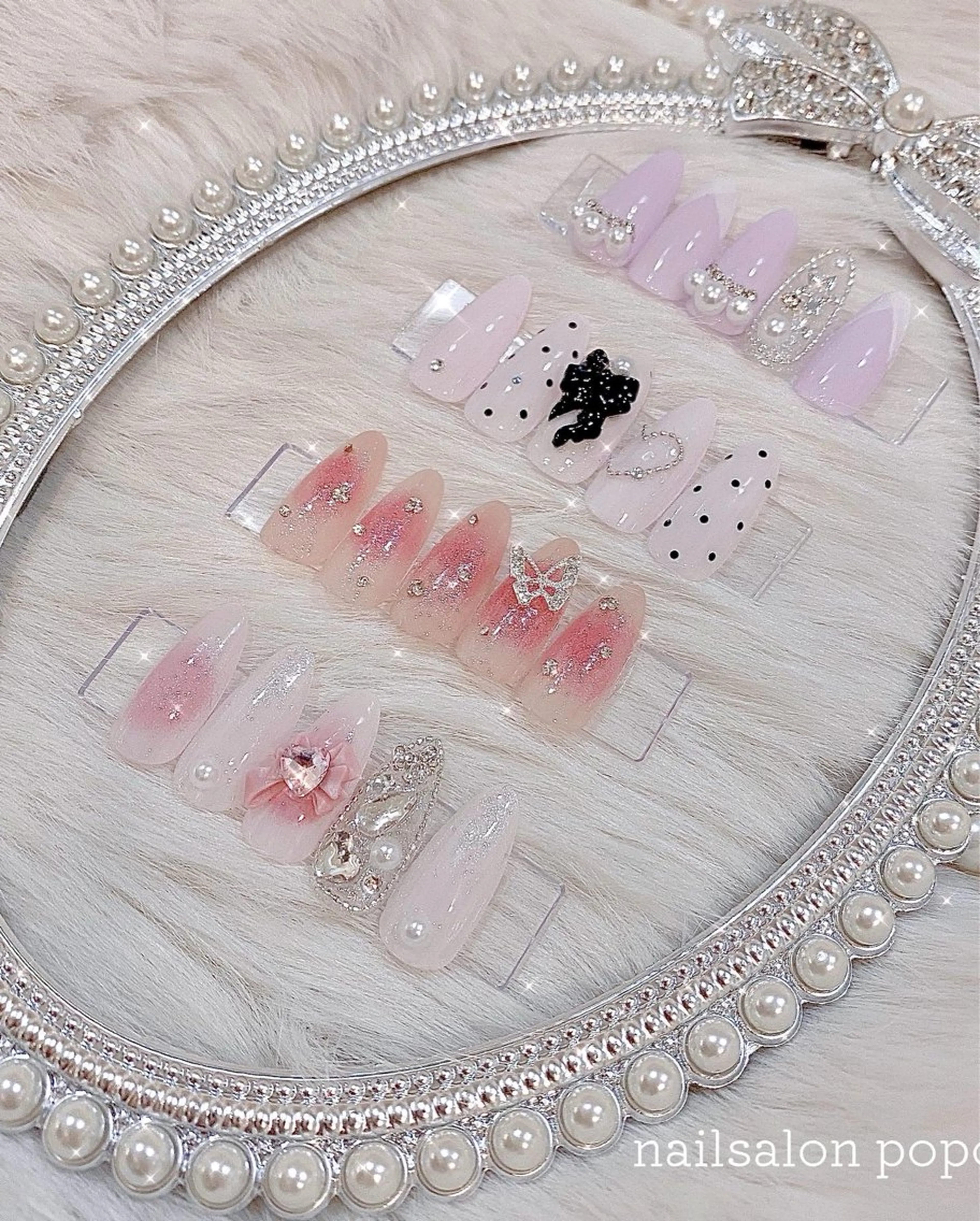 ネイル ワンホンネイル ハンドネイル nail salon popoのネイルデザイン