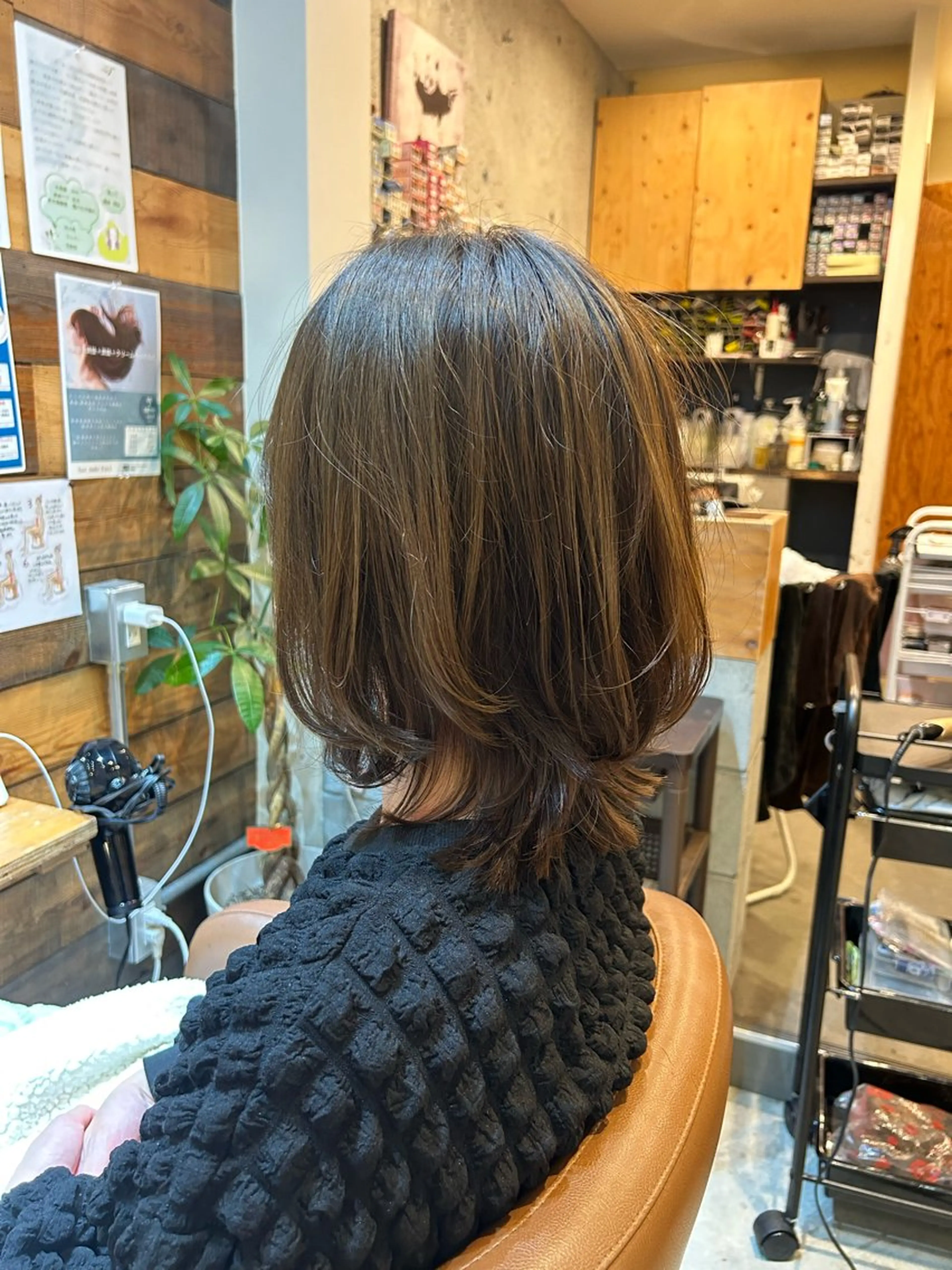 カラー＋4ステップトリートメントの写真