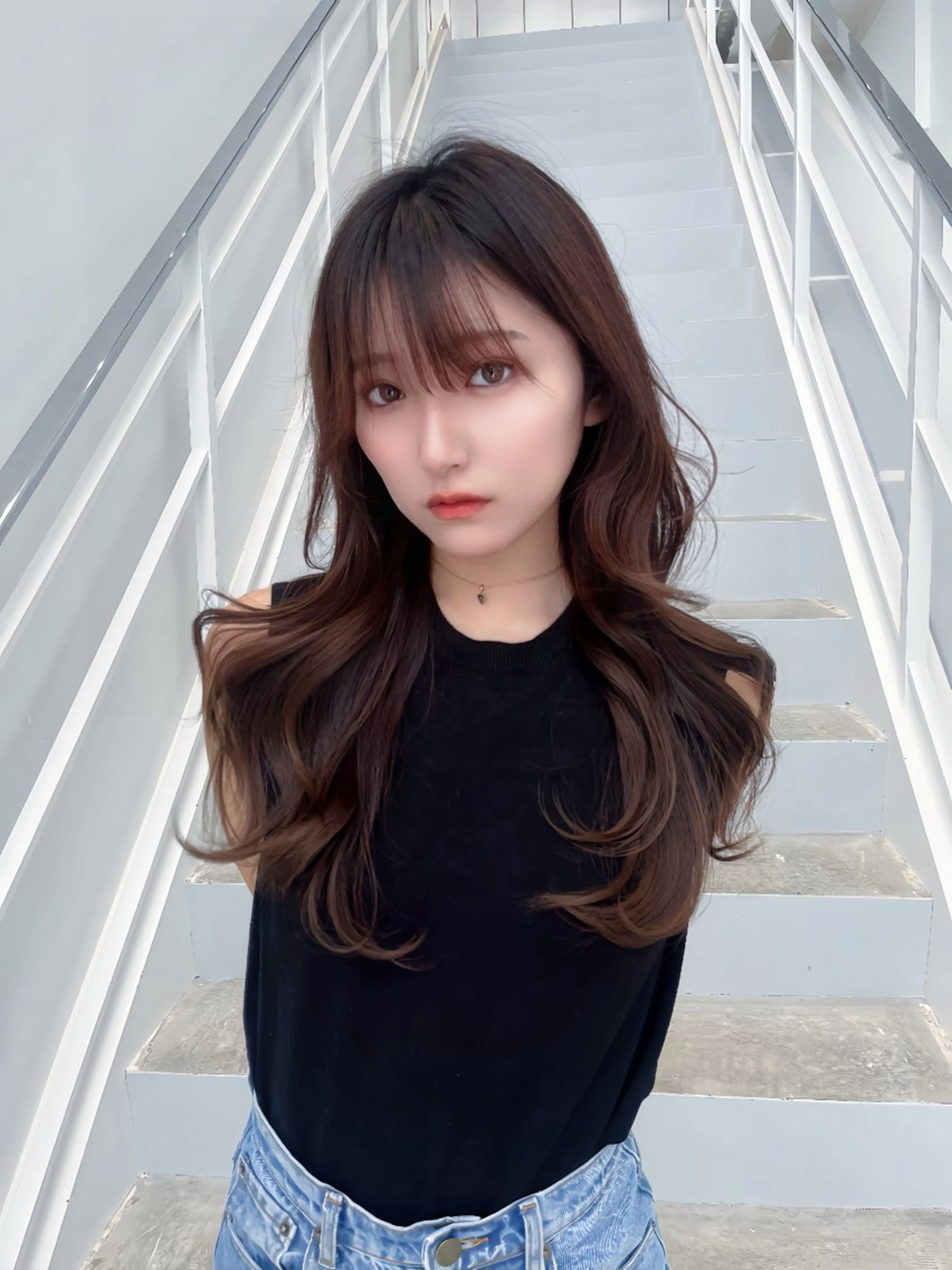 ロング 韓国ヘア/髪質改善 TAKAHIROのヘアスタイル