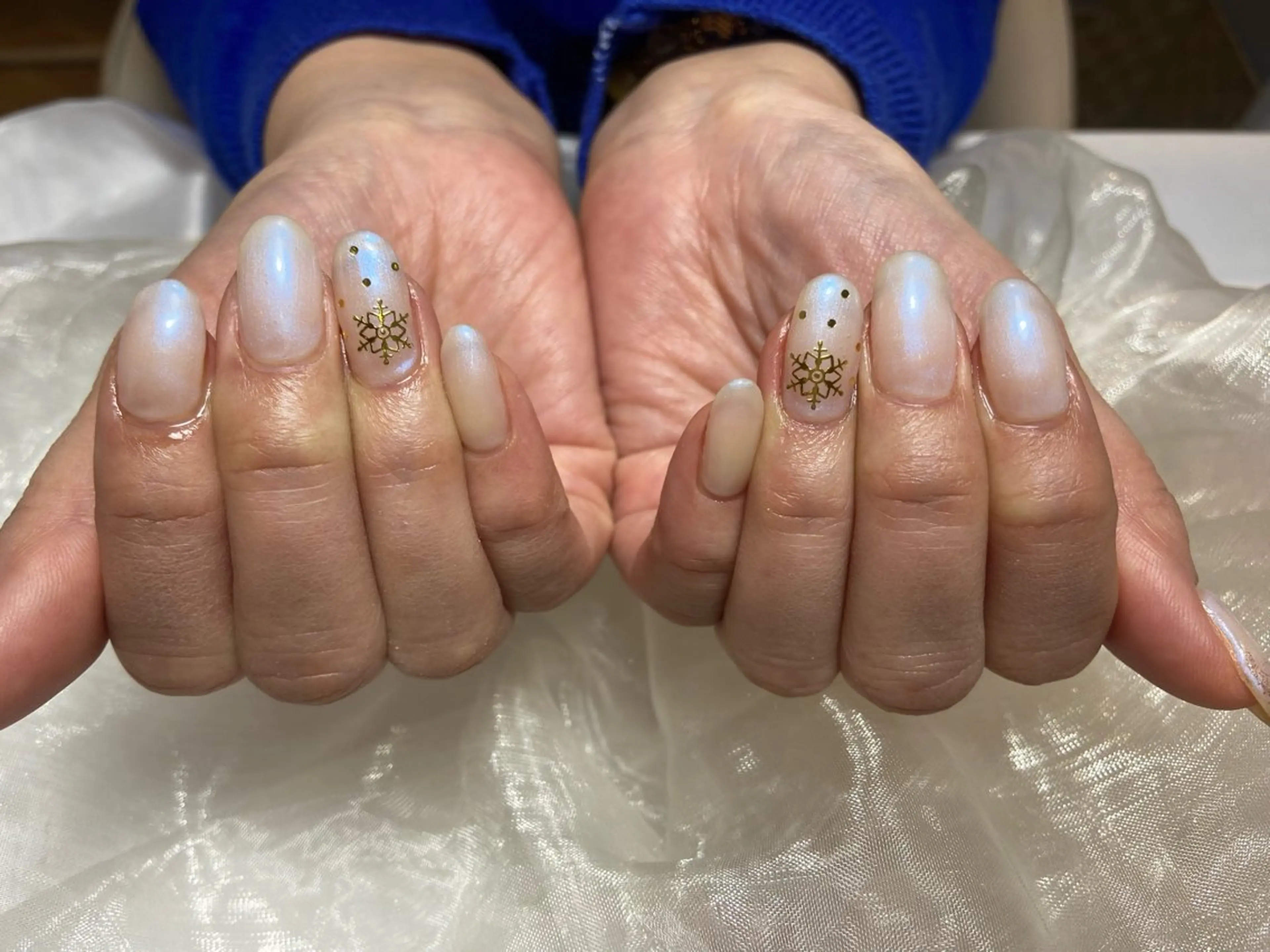 ネイル ジェルネイル パラジェル シンプルネイル ハンドネイル mako 🌷のネイルデザイン