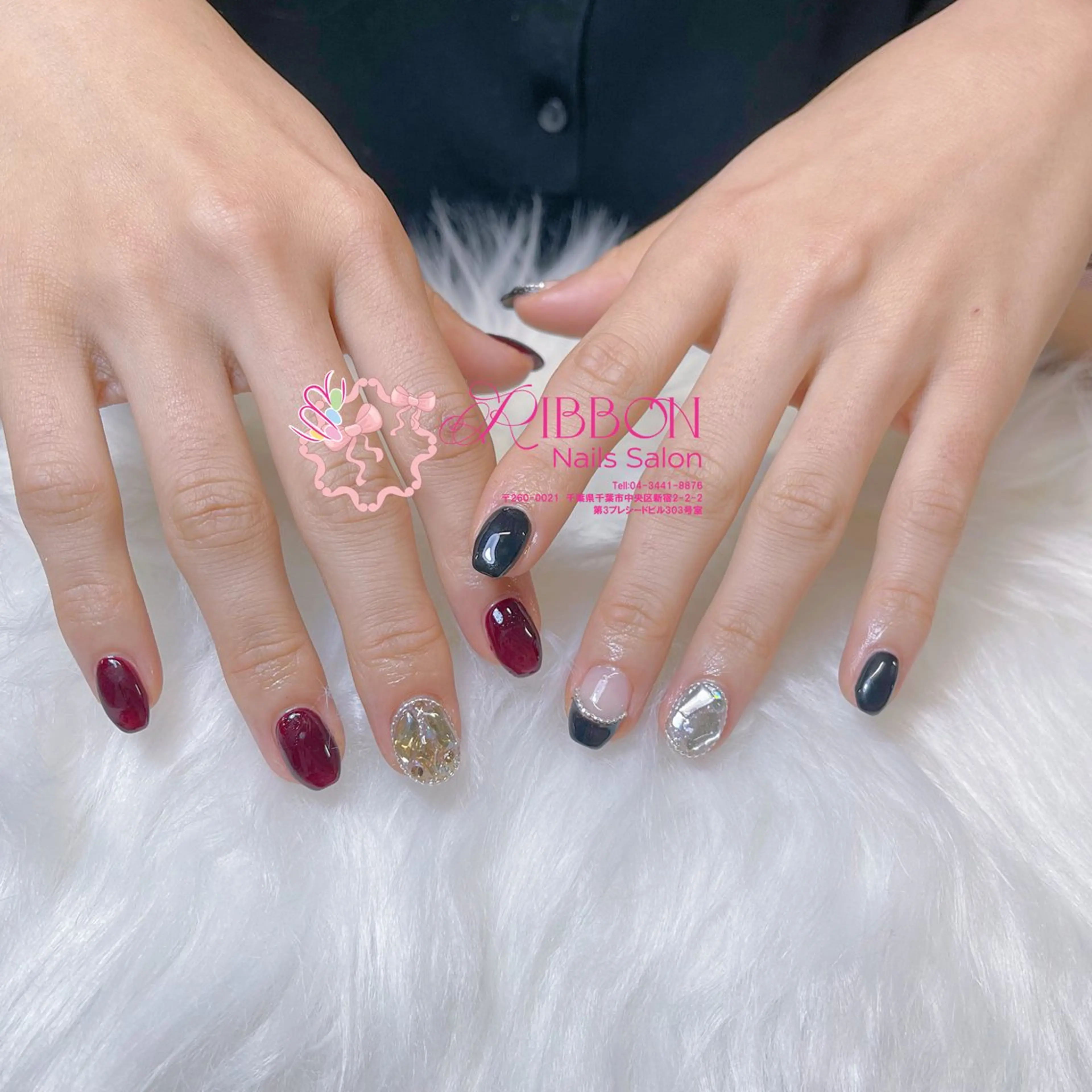 ネイル チークネイル フットネイル フレンチネイル グラデーション 韓国ネイル Ribbonnail salonのネイルデザイン