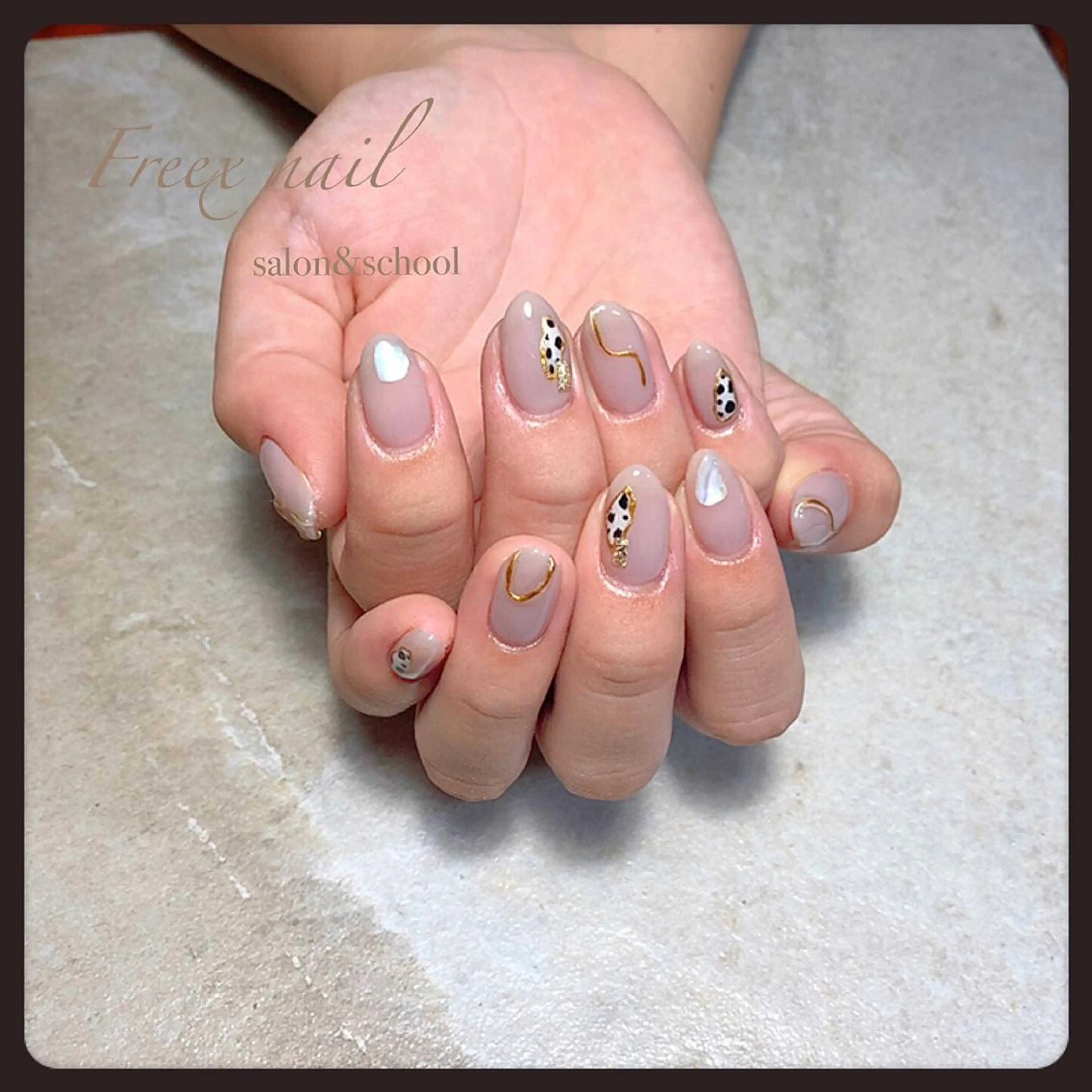 ネイル Freex nail所属・freex nail /ニュアンス/個性派のネイルデザイン