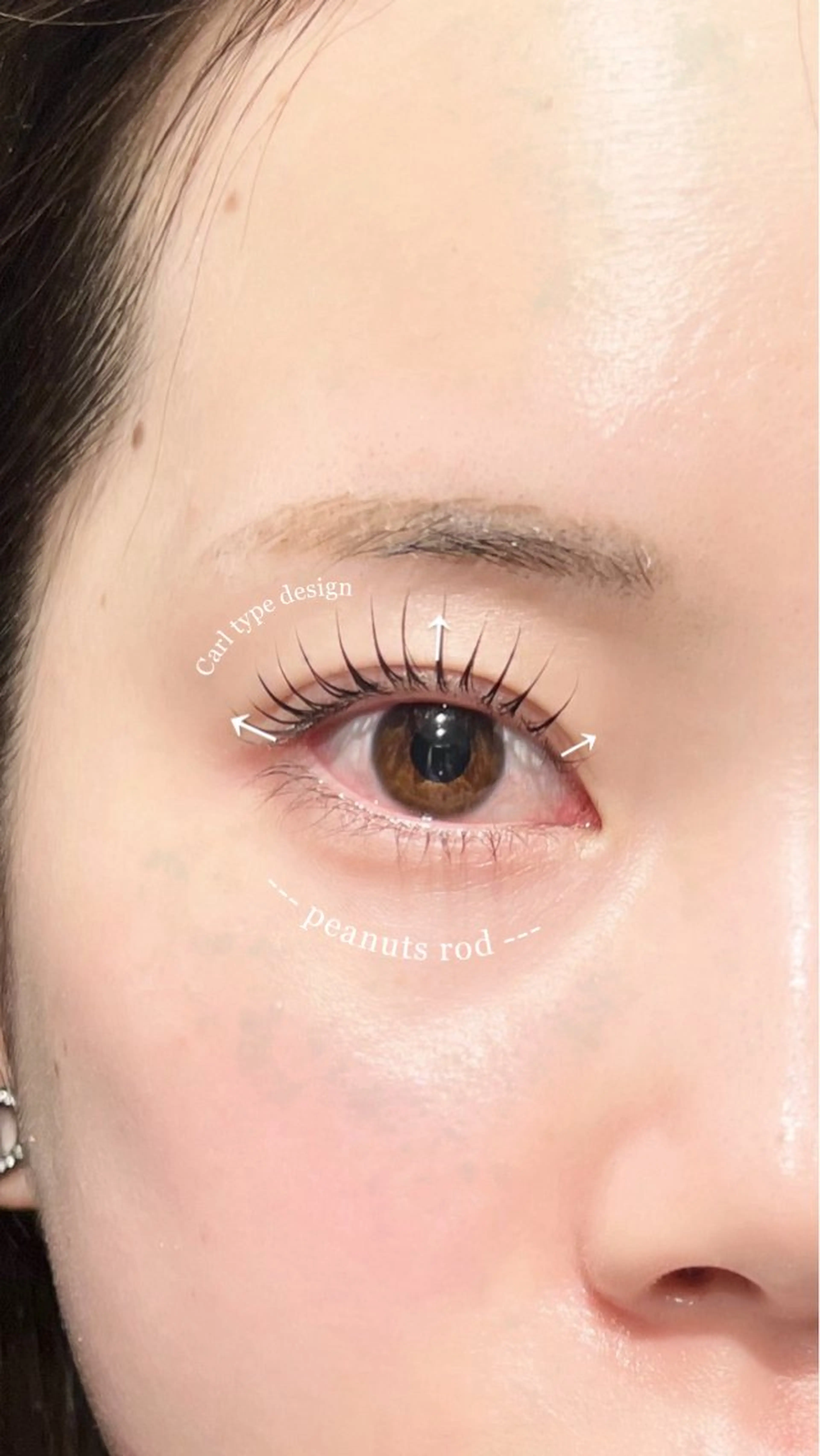 マツエク・マツパ マツパ MIRU ...のマツエク・マツパデザイン