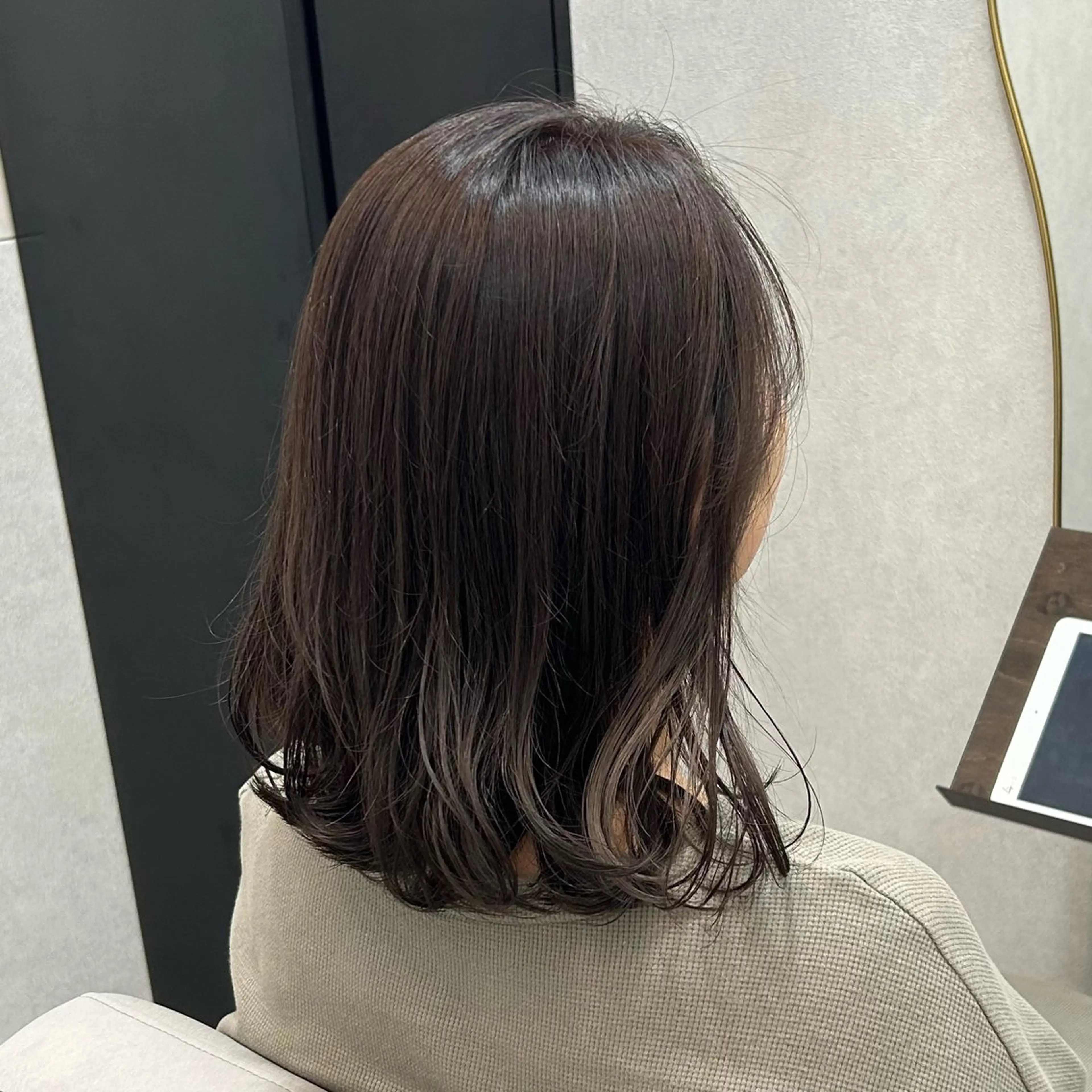 ミディアム カラー sita stylist　あみのヘアスタイル