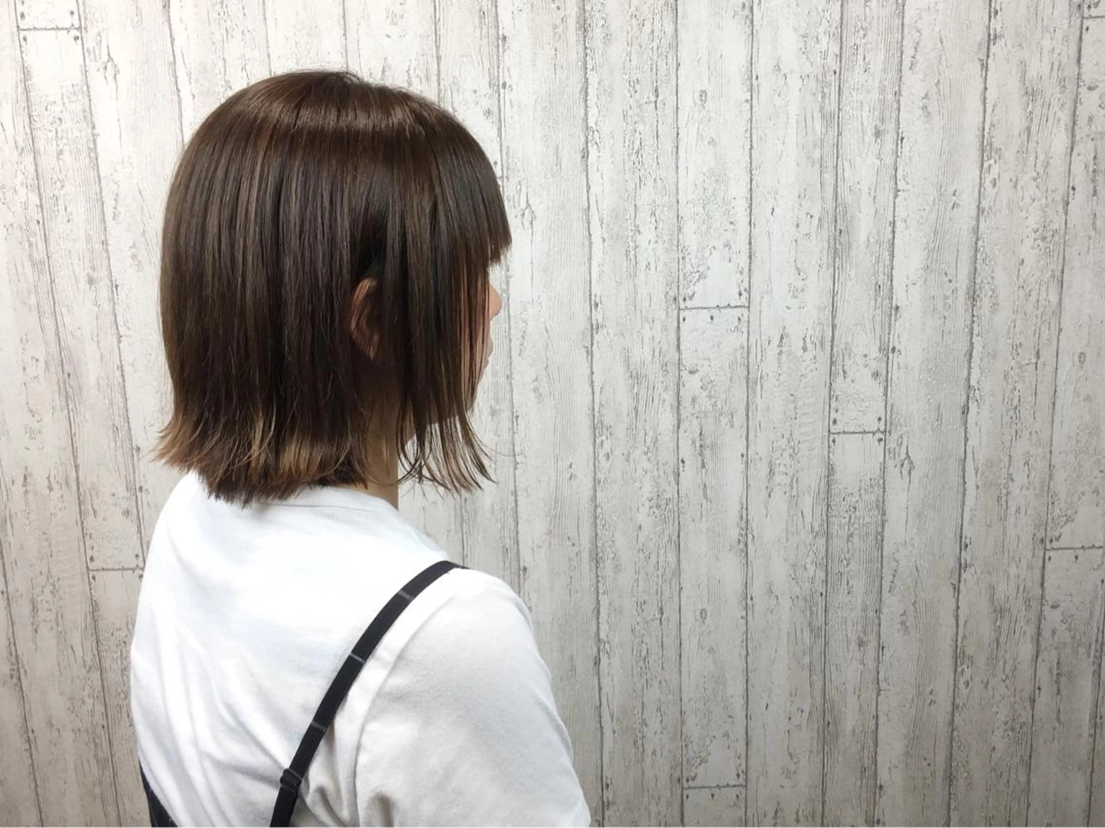 ミディアム カラー カット ヘアカラー カット／メンズカット 藤田麻衣のヘアスタイル