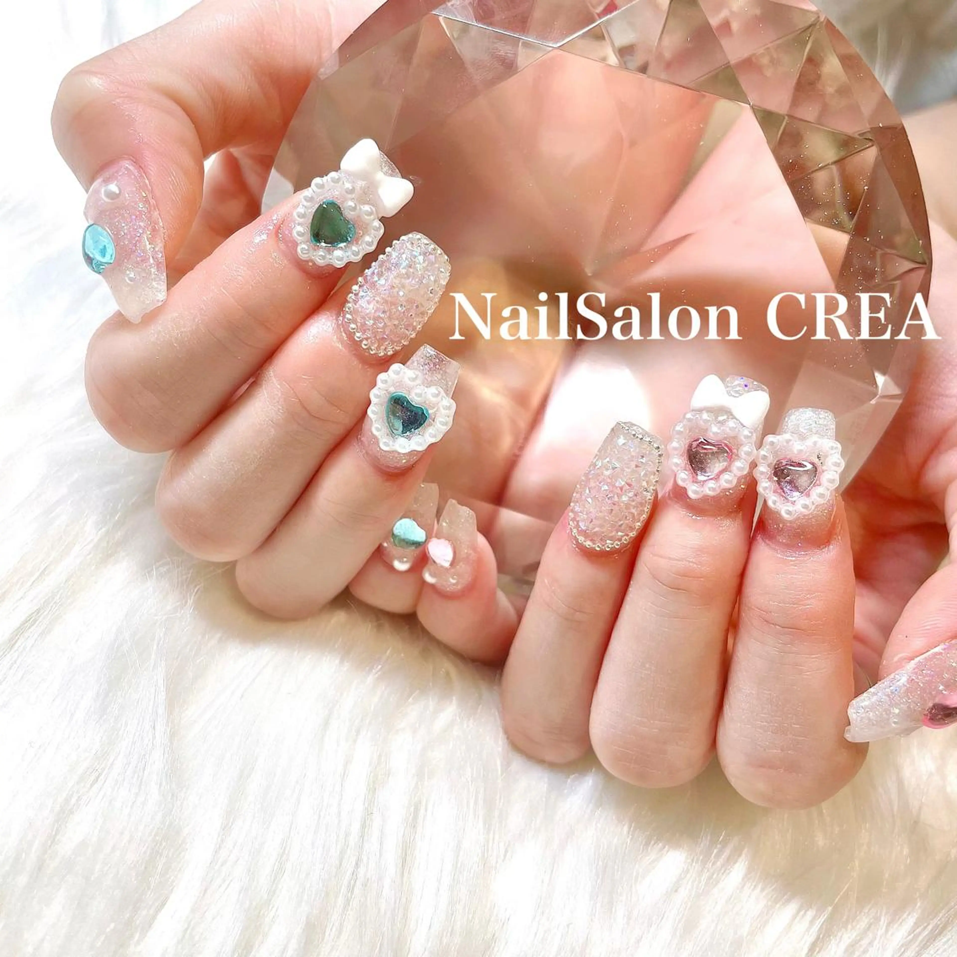 ネイル 持ち込み ハンドネイル NailSalon CREAのネイルデザイン
