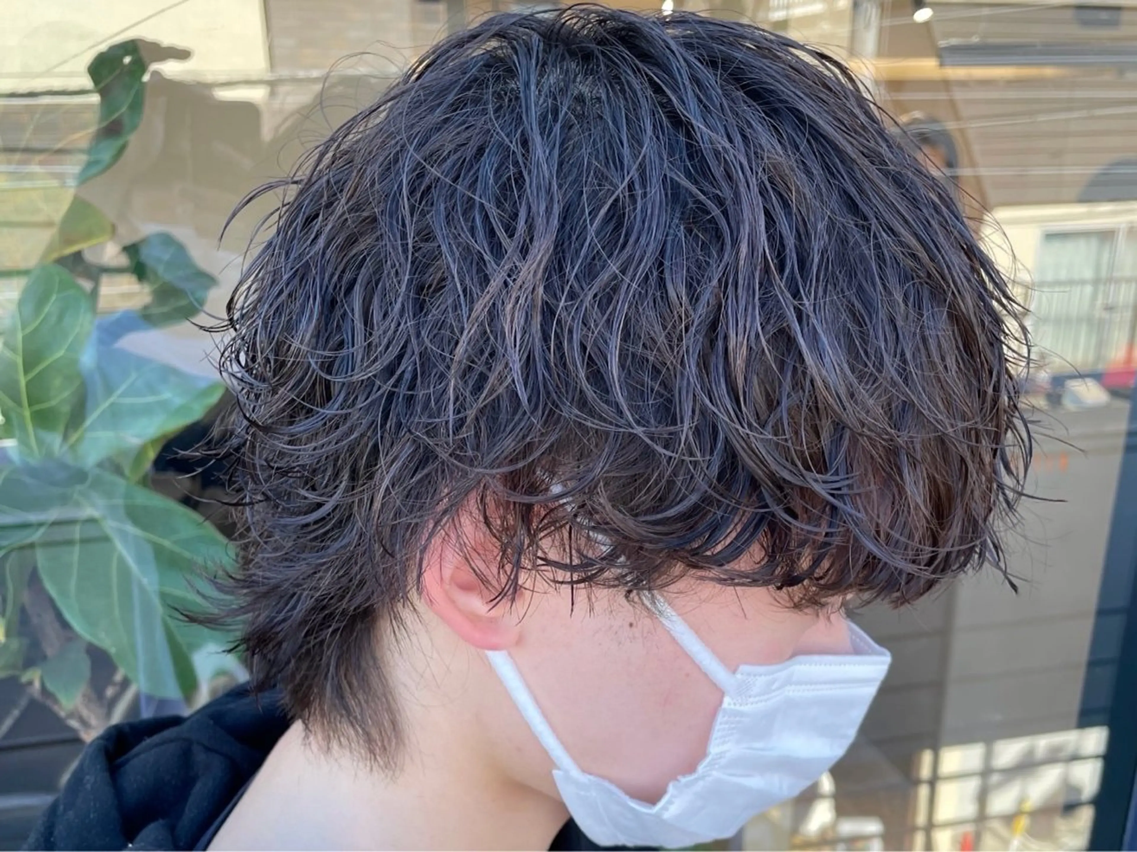 ミディアム パーマ メンズ fifth 山中達也のヘアスタイル