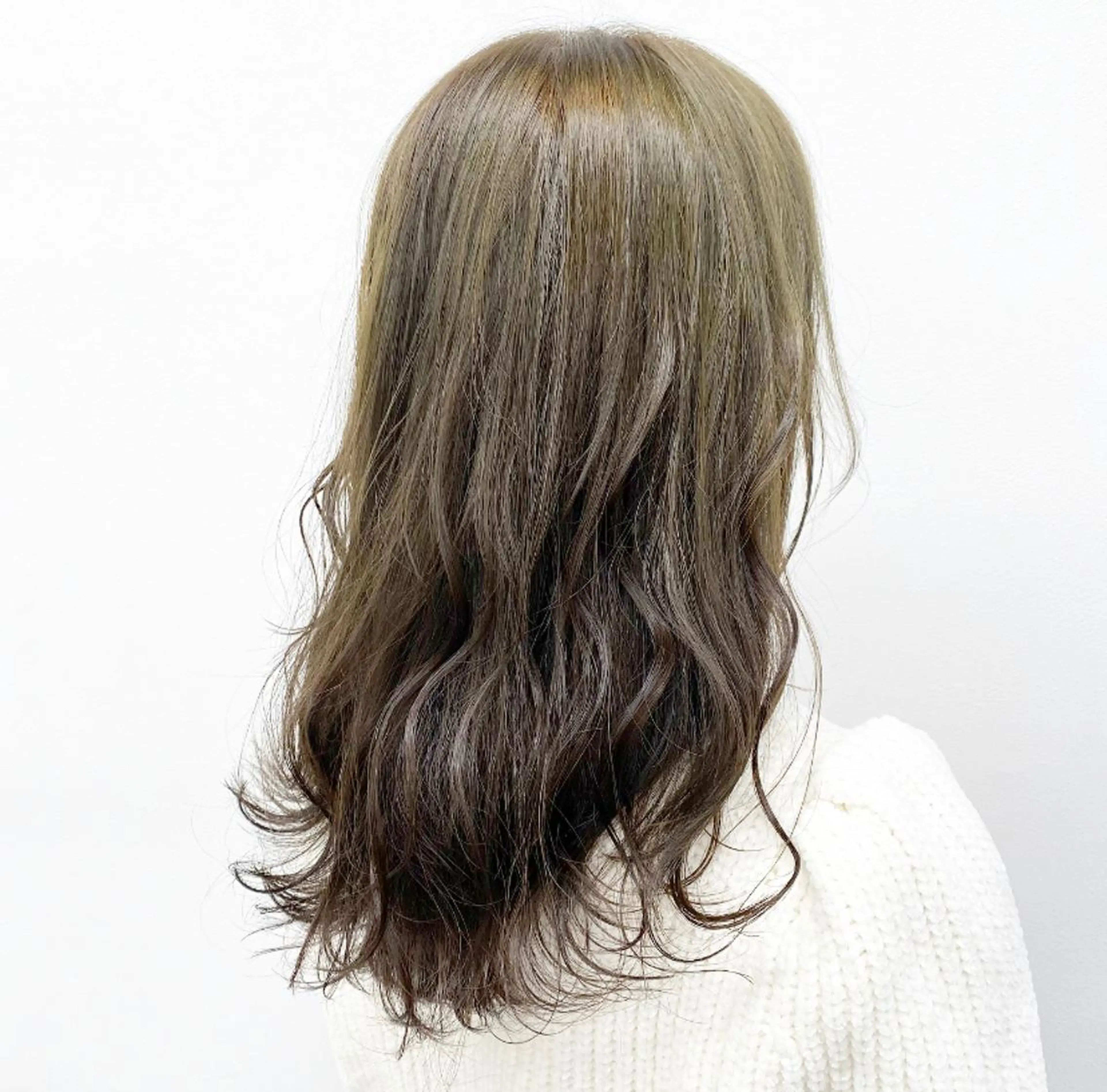 セミロング カラー レイヤー/韓国❣️ 髪質改善/亘紘輝のヘアスタイル