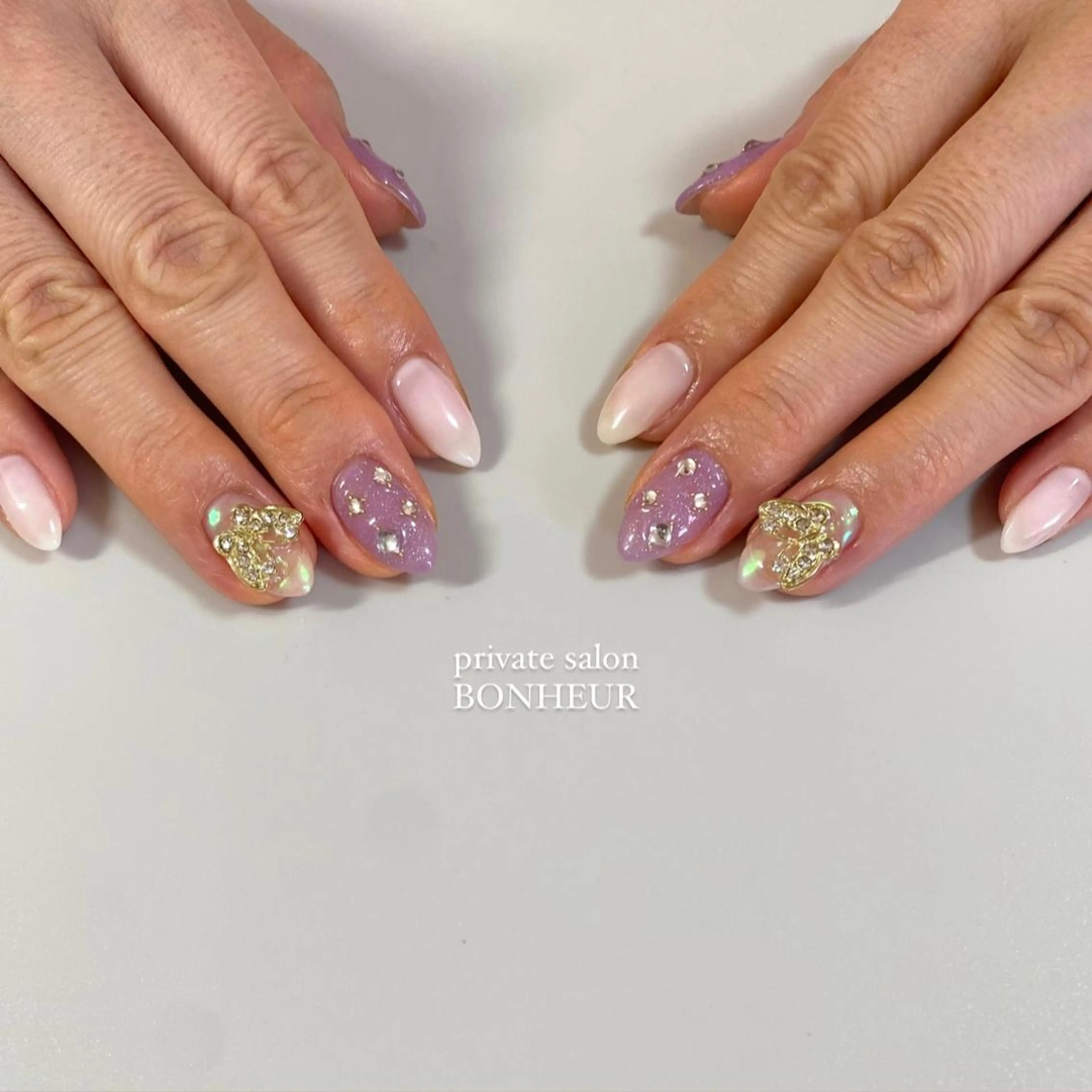 ネイル ハンドネイル BONHEUR Annaのネイルデザイン