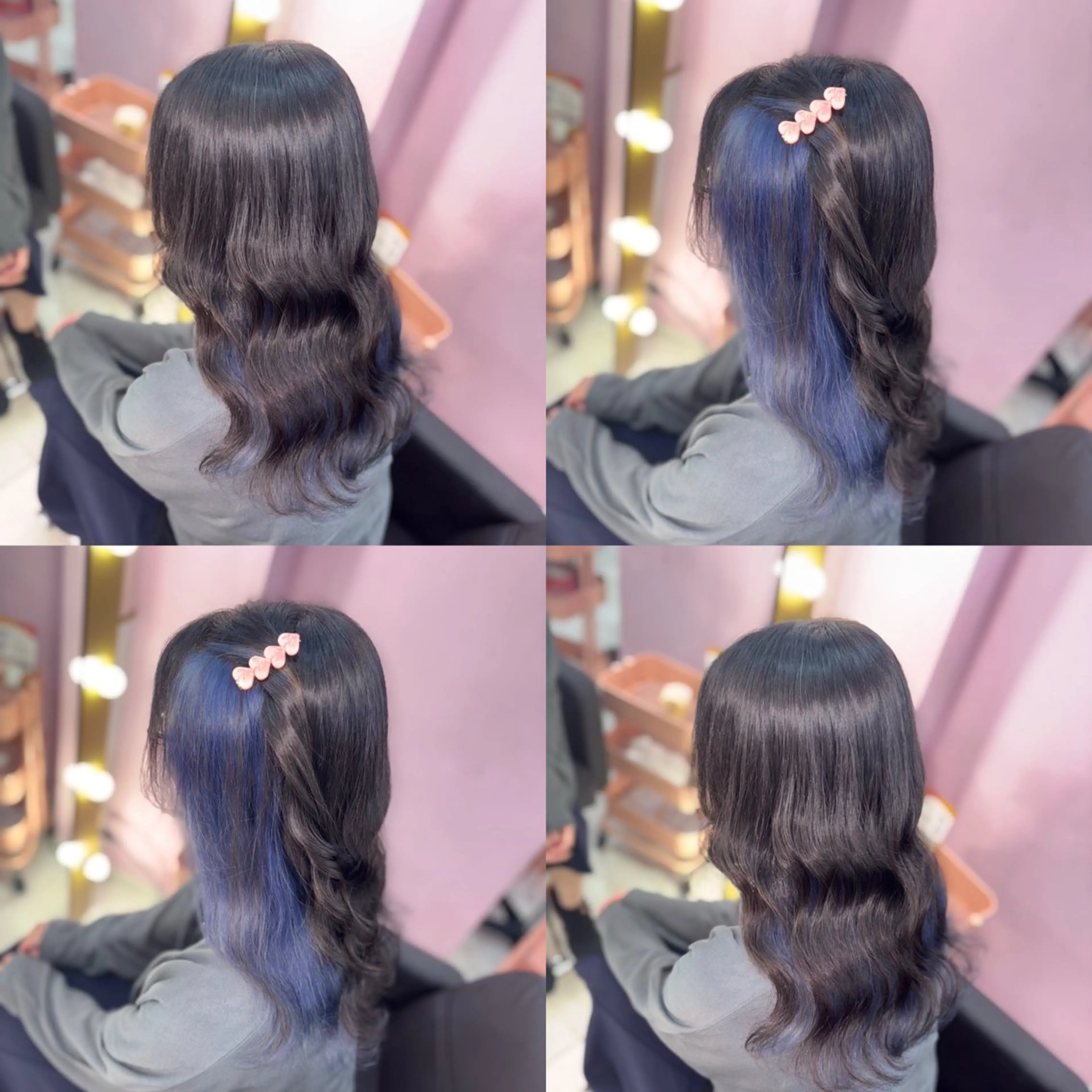 セミロング カラー ヘアアレンジ ヘアカラー トリートメント アイドル級girly 🎀Ramu🎀のヘアスタイル