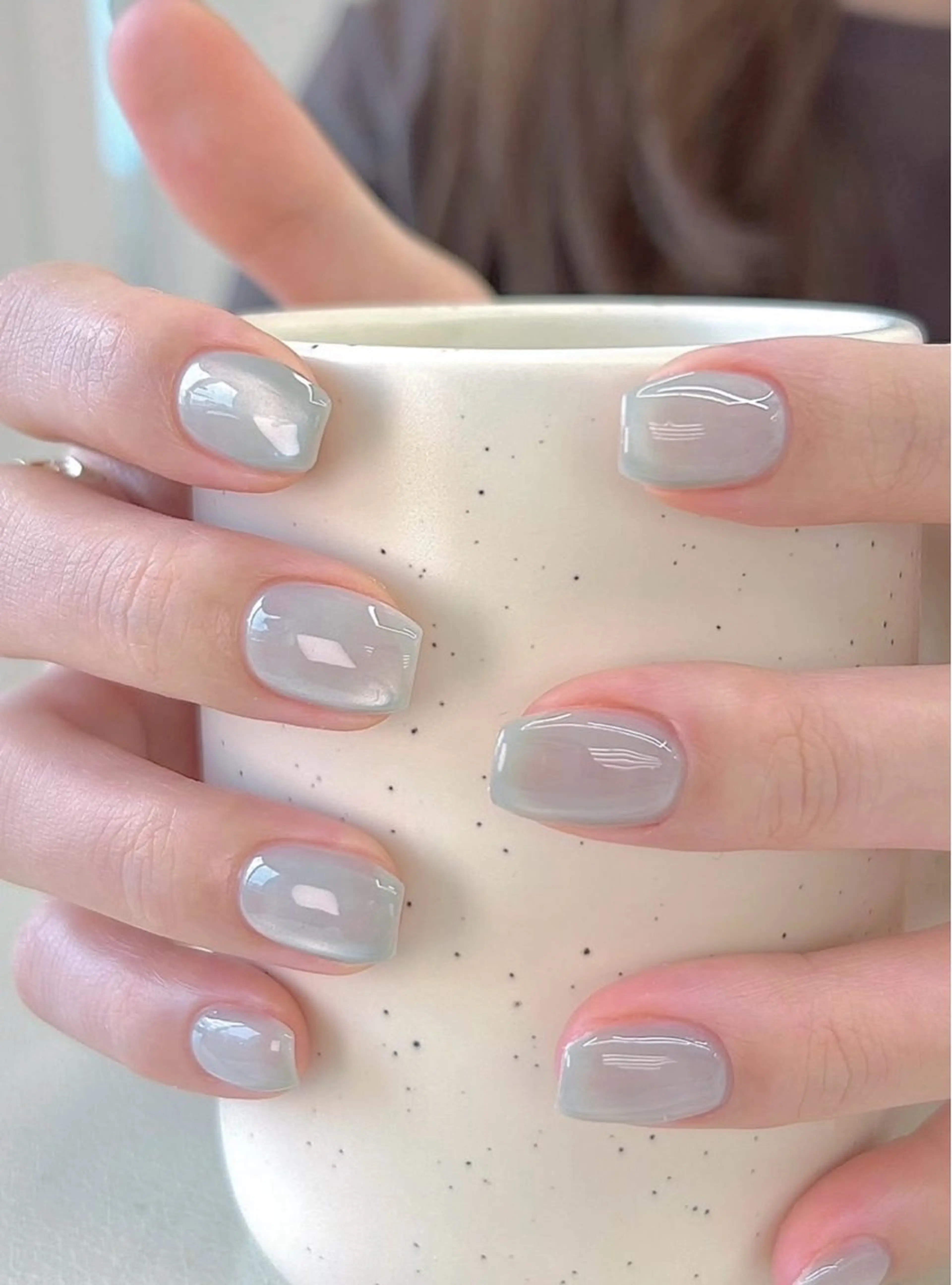 ネイル 韓国ネイル 持ち込み ニュアンスネイル ネイルチップ ハンドネイル TABI ANA.CHUOのネイルデザイン