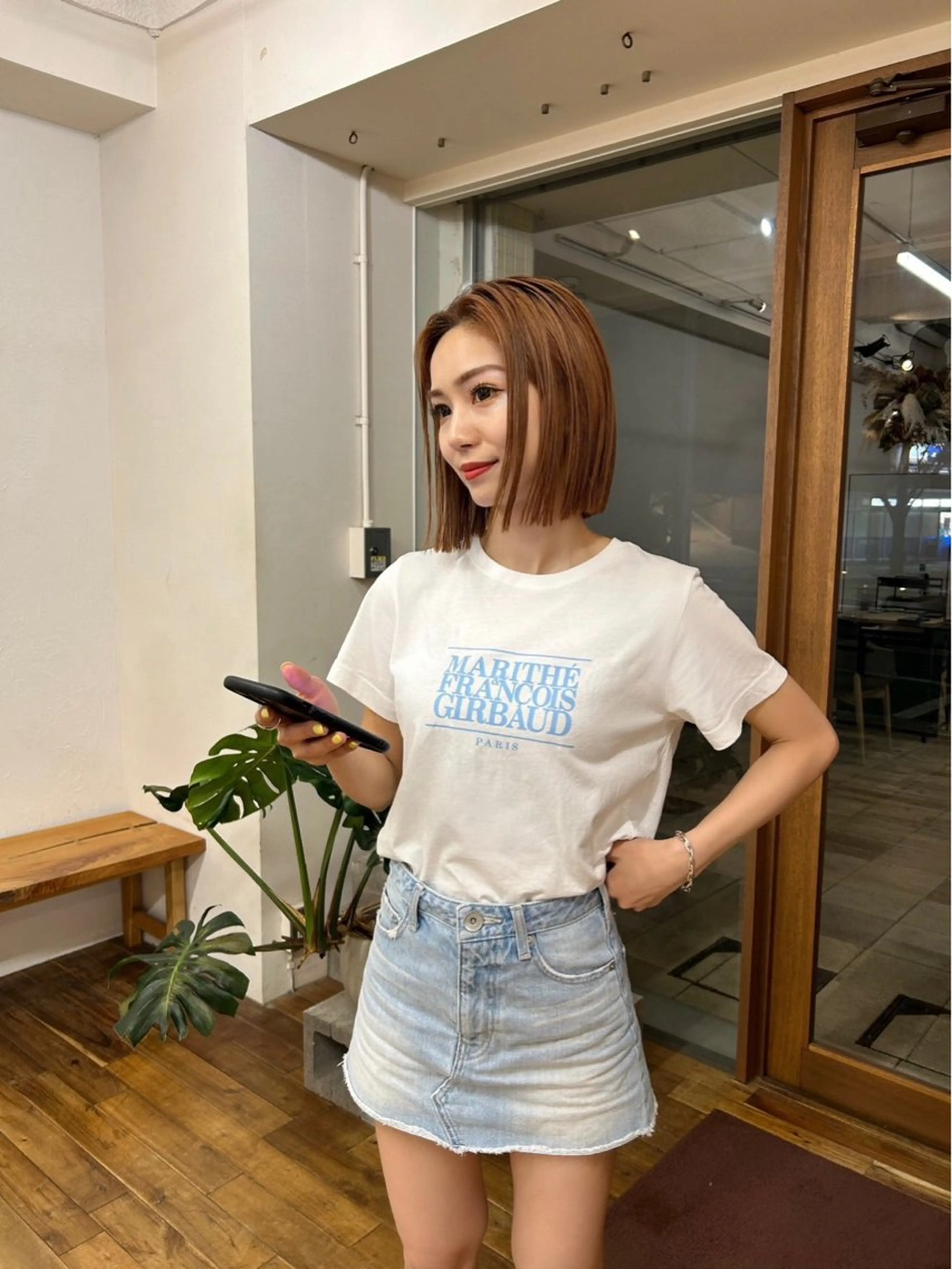 18時以降の白髪染めモデル✨白髪ぼかし🎀の写真