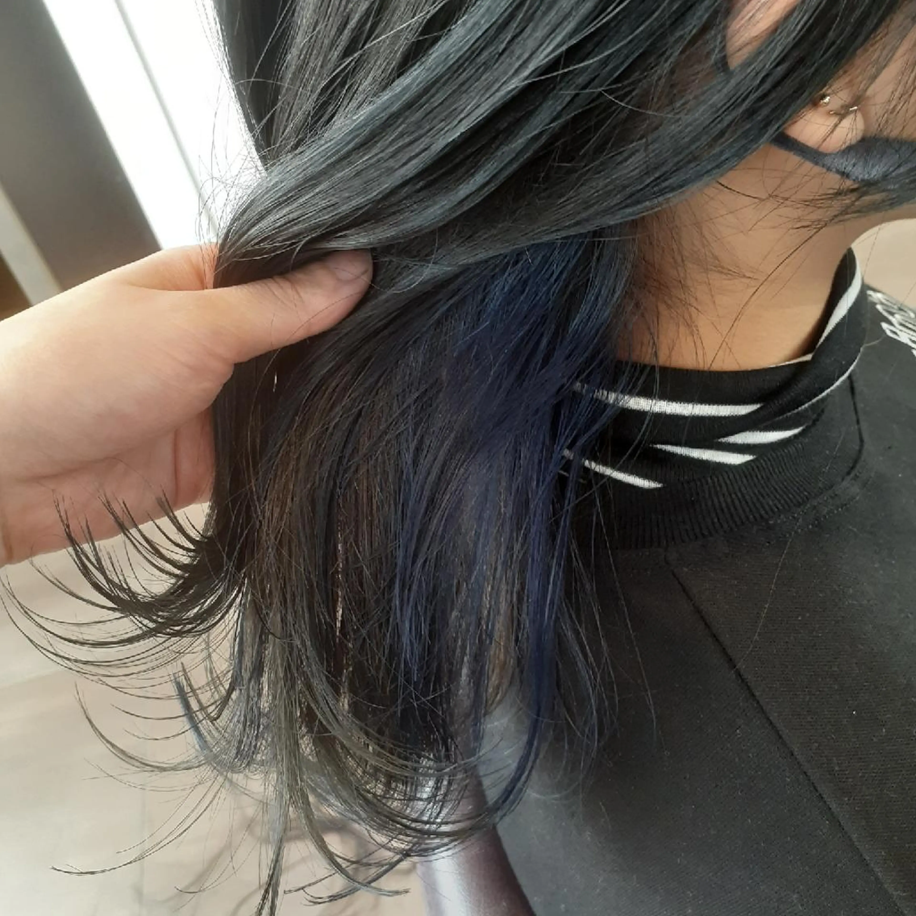 セミロング 高橋 彩のヘアスタイル