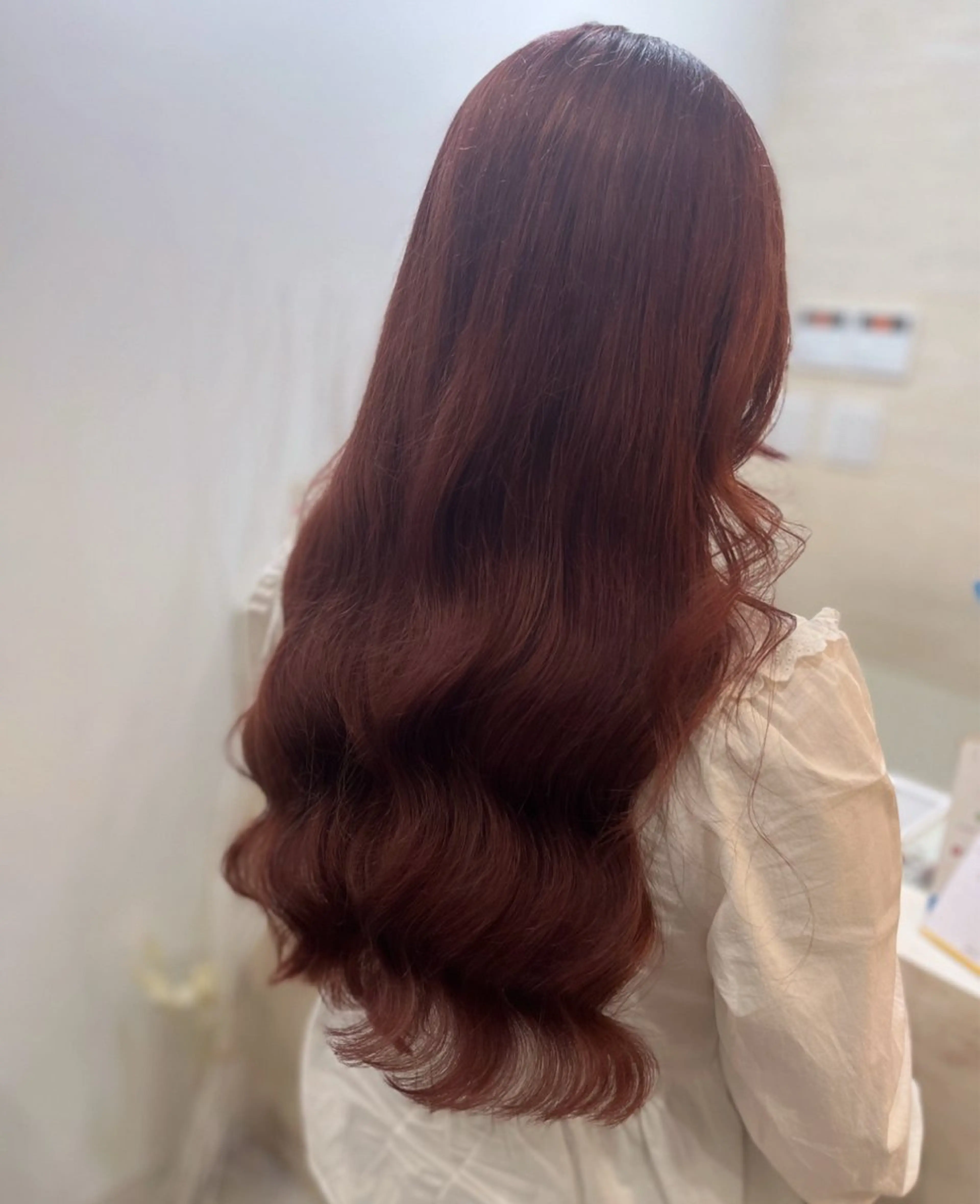 ロング カラー ASAHI Lovisのヘアスタイル