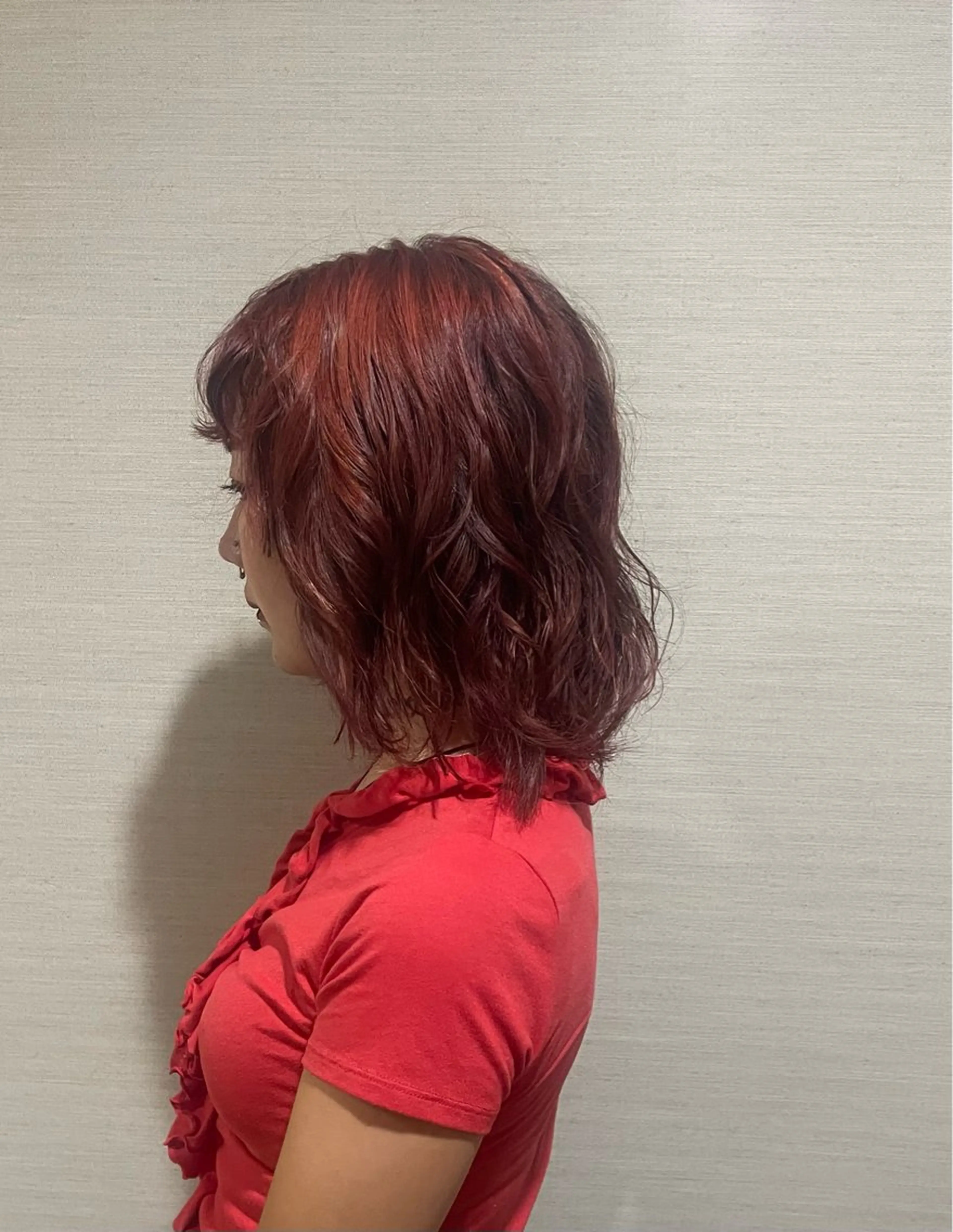 ミディアム パーマ ミディアムパーマ BI・CHIC所属・葛野 七海のヘアスタイル