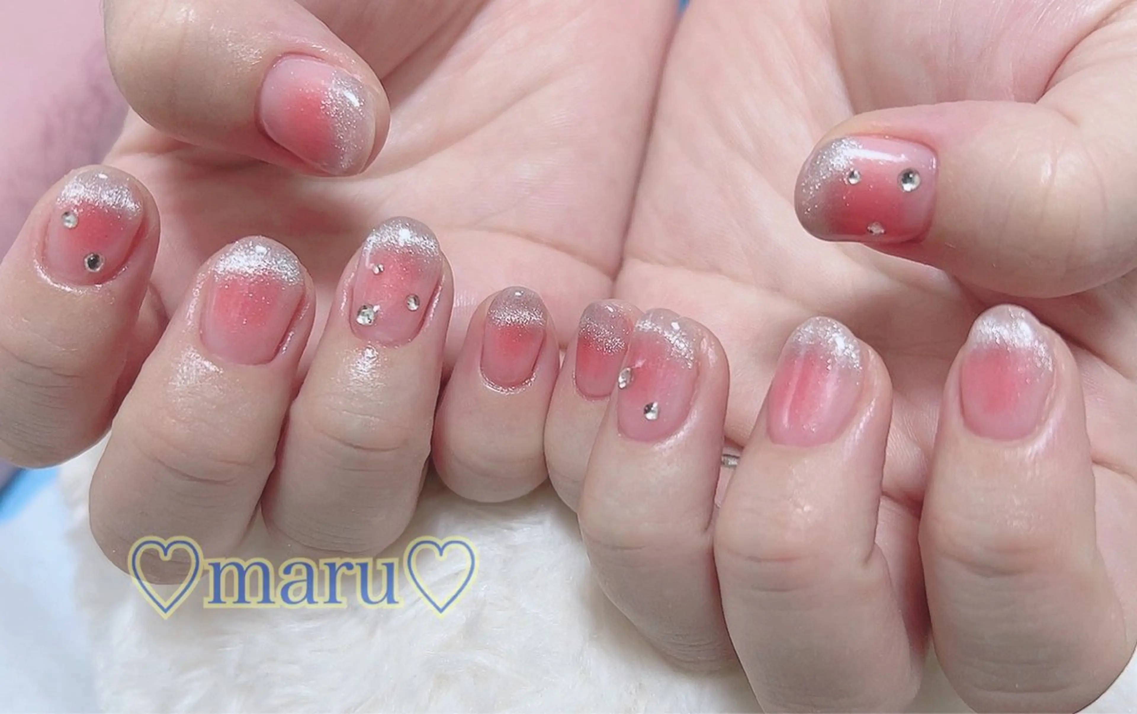 ネイル ハンドネイル フットネイル まるみ ♡のネイルデザイン