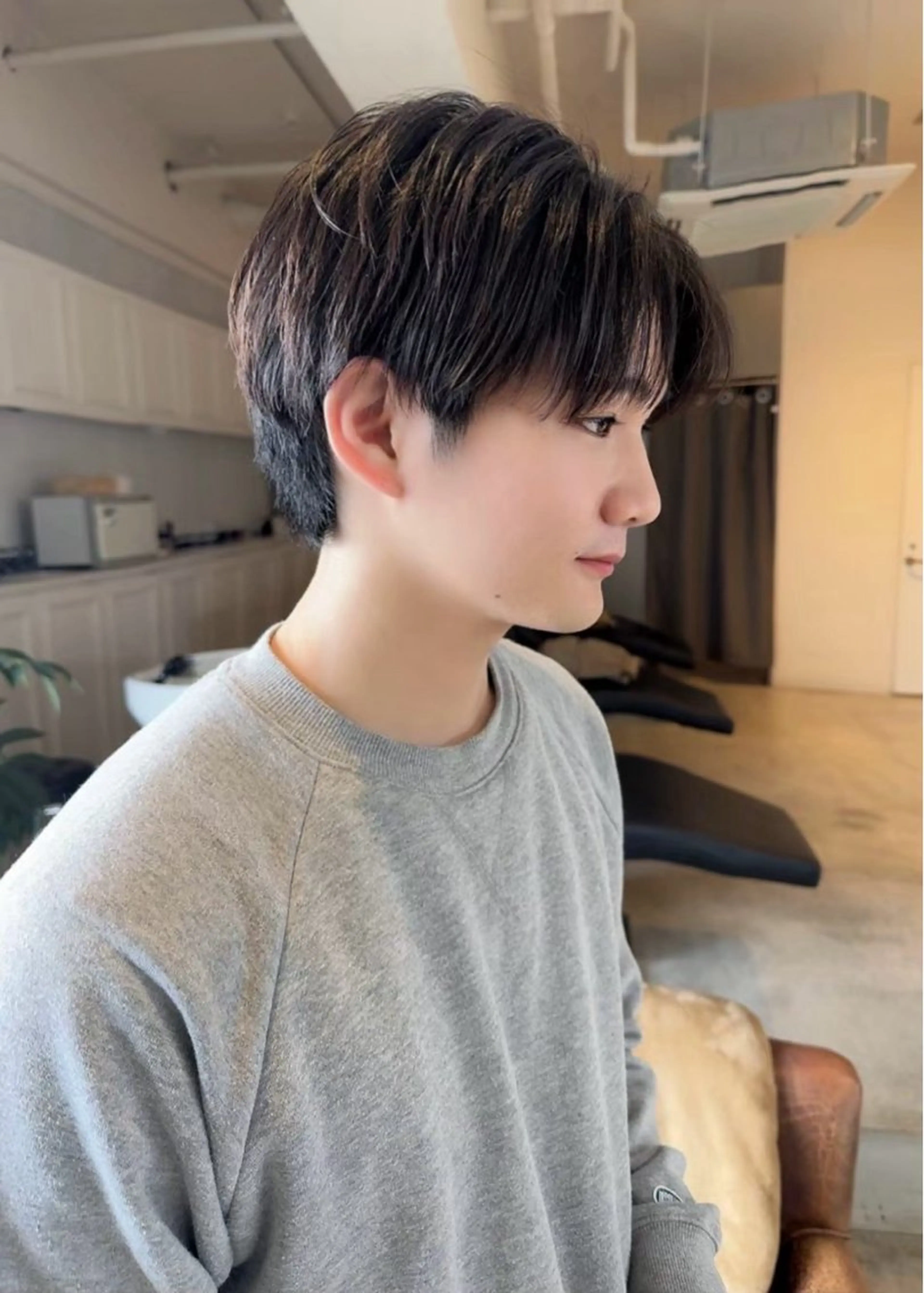 メンズカット＋眉毛カット6,200→4,800の写真