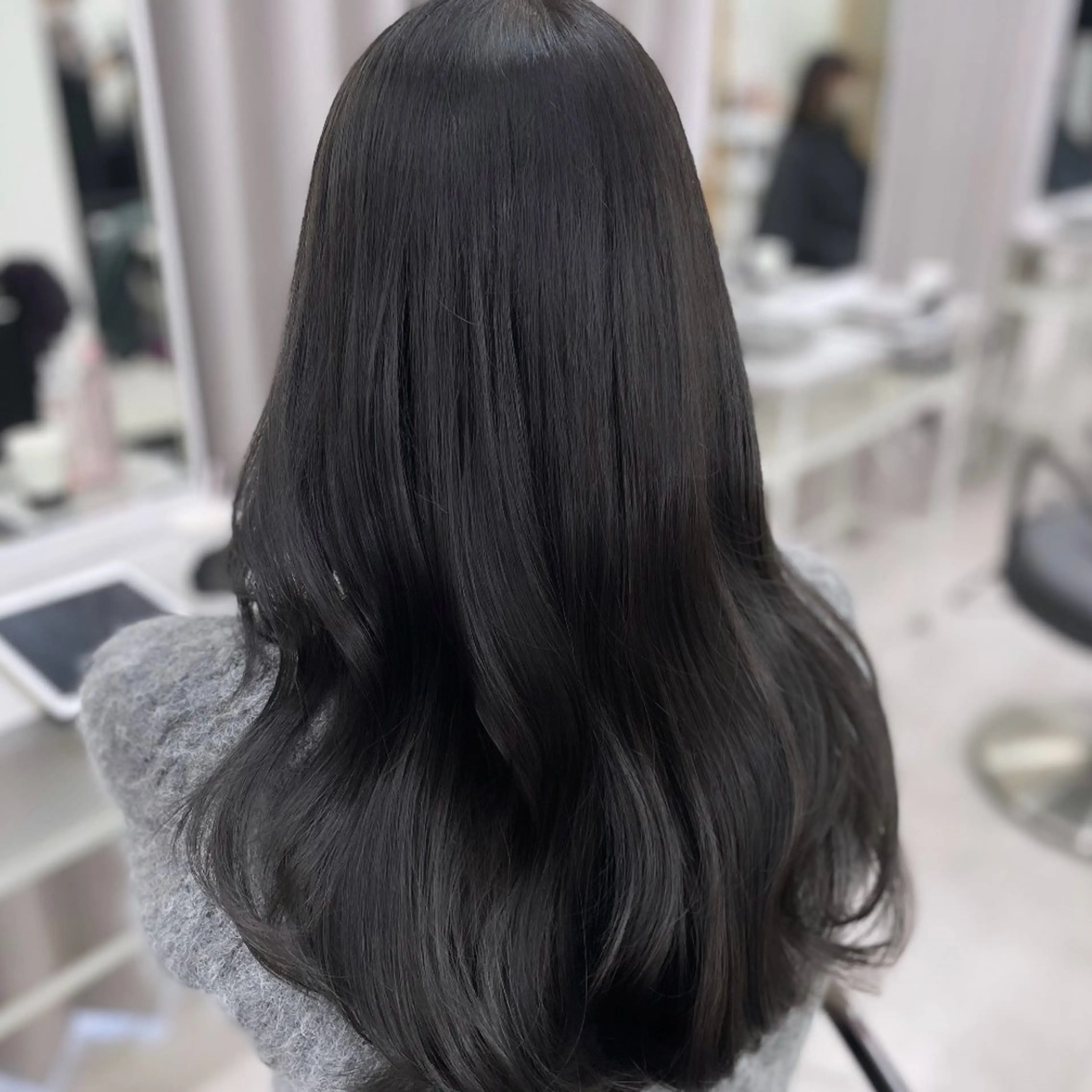 【就職生✨実習生✨】 黒染め不要❌暗髪カラー➕TOKIOトリートメント🌟の写真