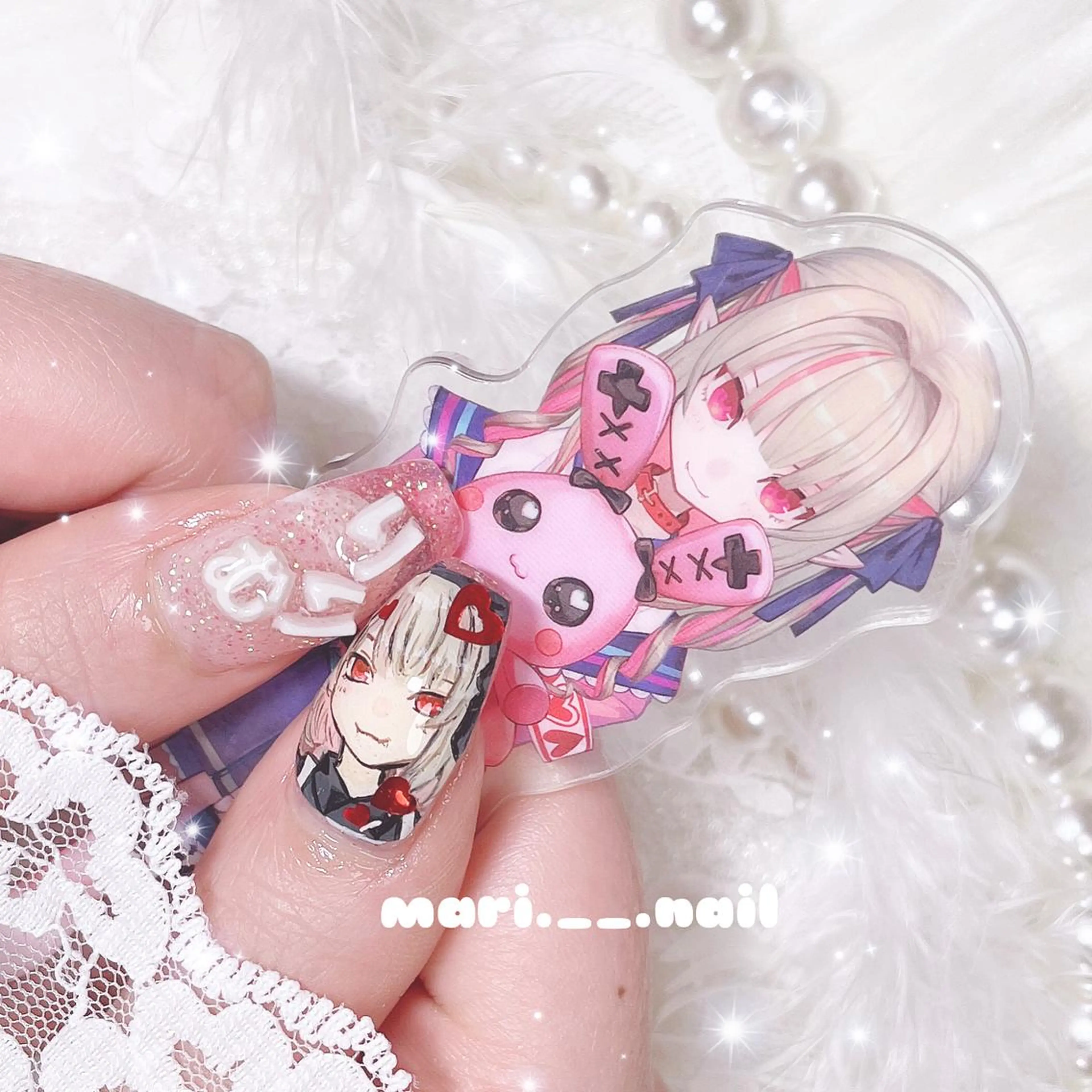 ネイル 🎀 Mayu 🎀痛ネイルのネイルデザイン