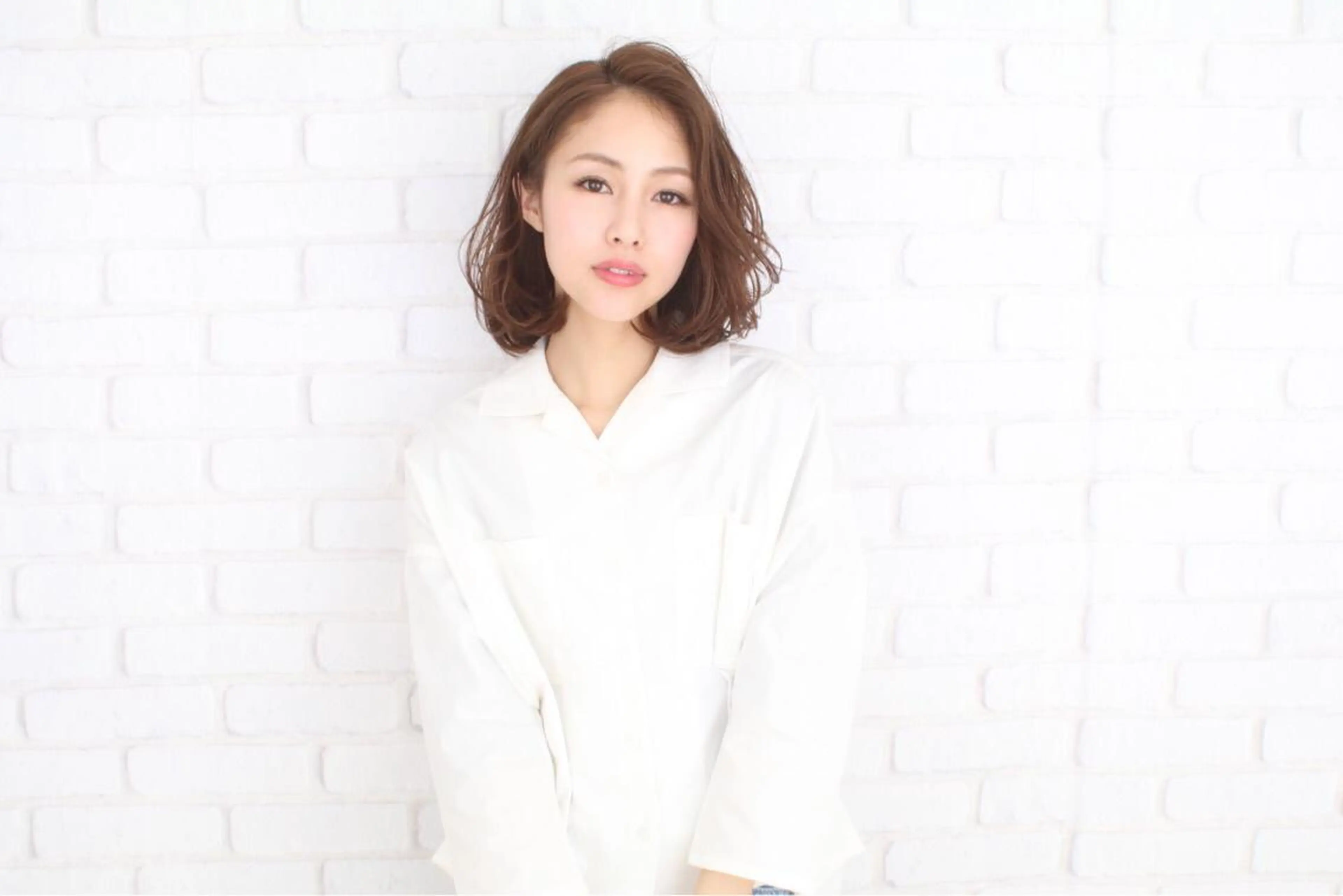 ミディアム カラー noa  ノアのヘアスタイル
