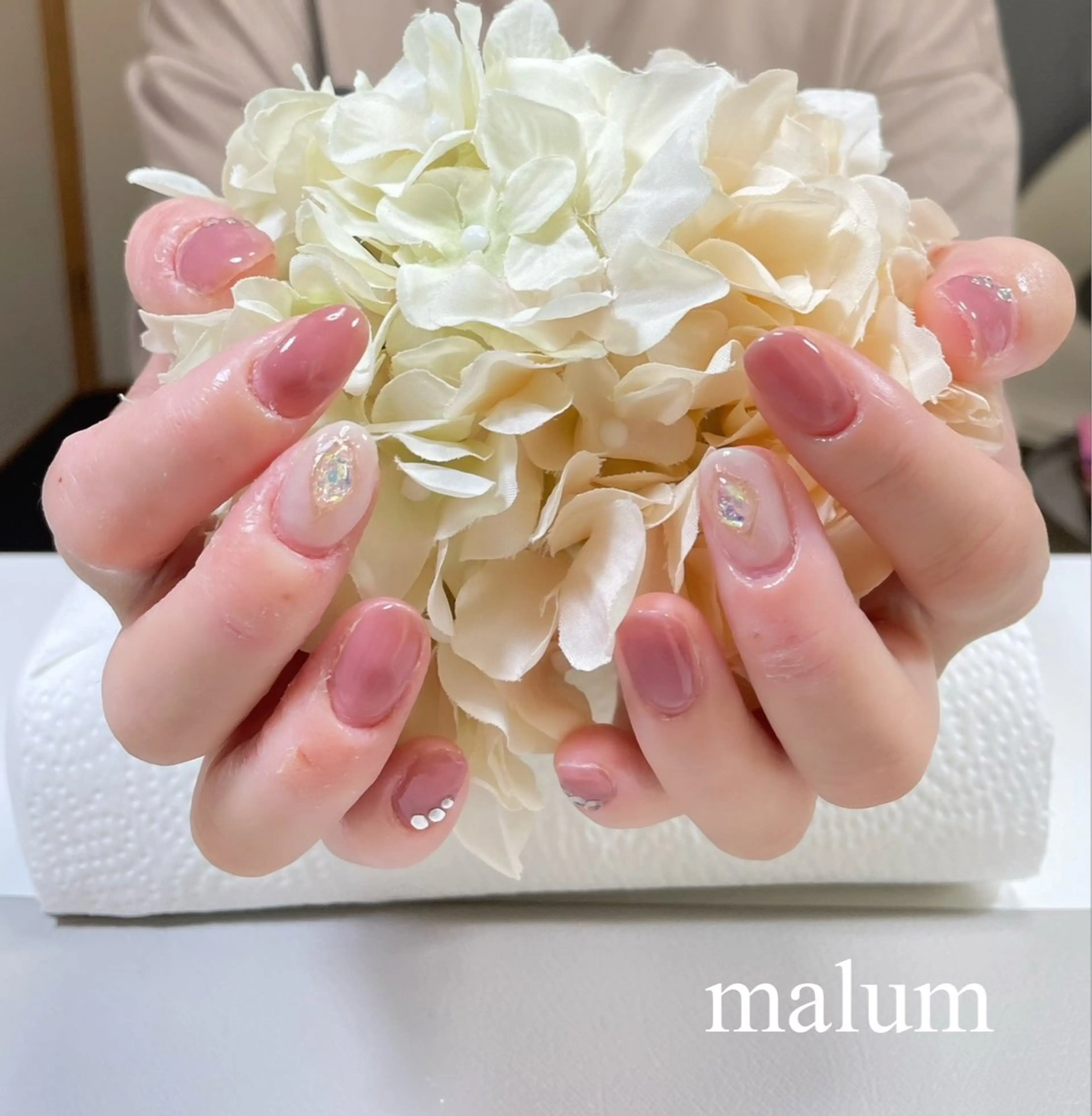ネイル ハンドネイル malum nailのネイルデザイン