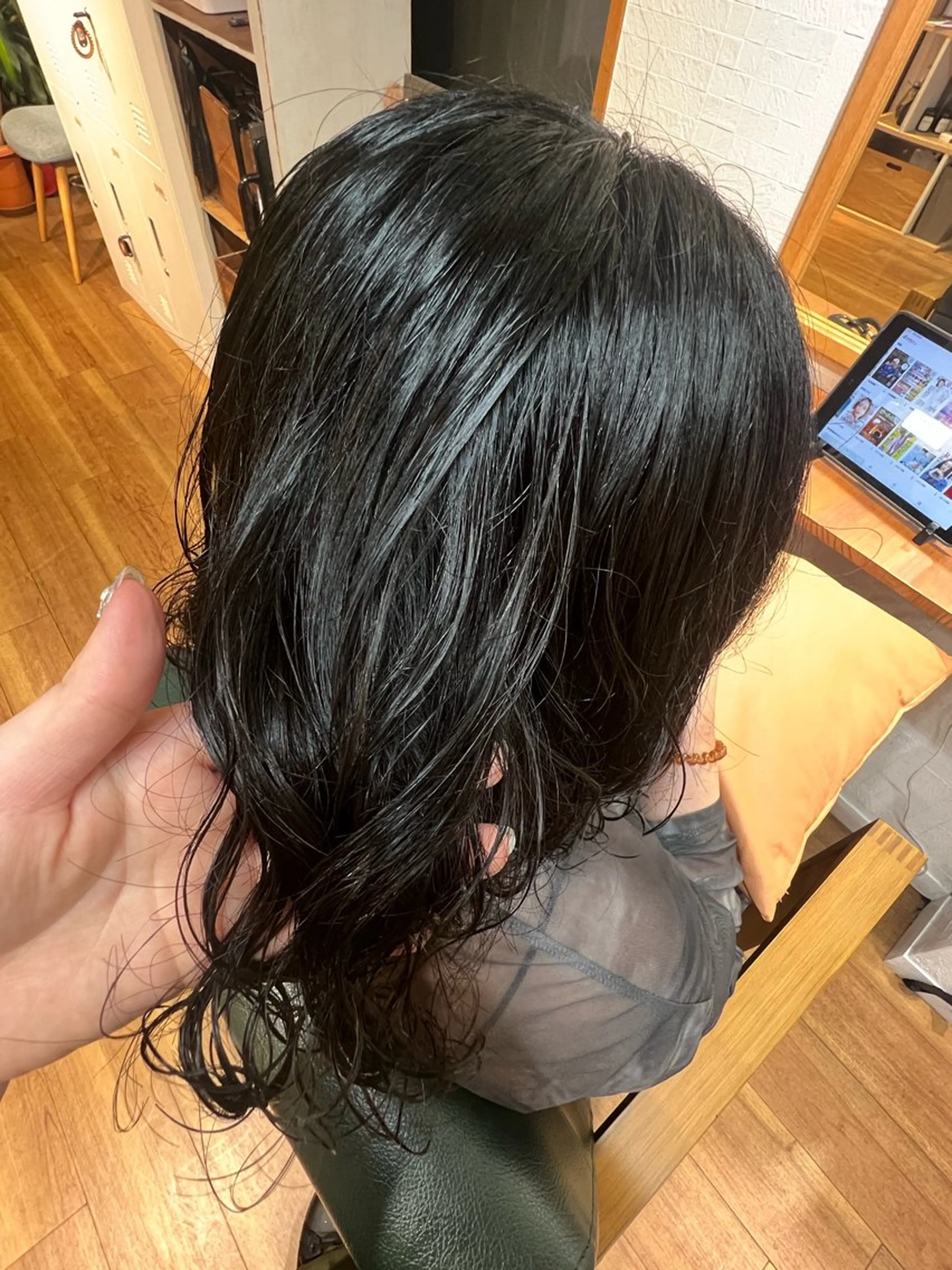 カラー 縮毛矯正モデル様募集 たがのヘアスタイル