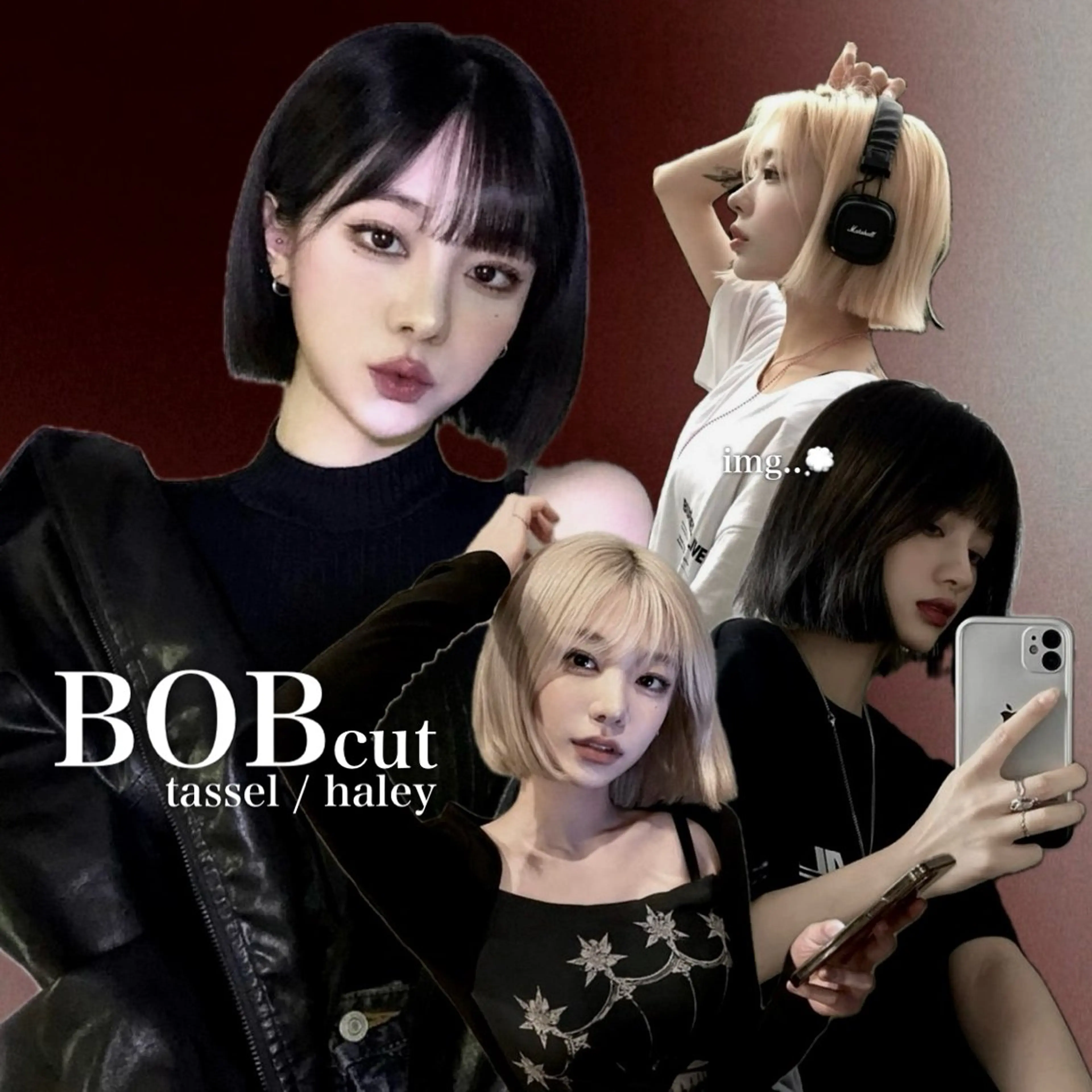 セミロング カット トリートメント ヘッドスパ モテ艶韓国ヘア 🤍りんのヘアスタイル