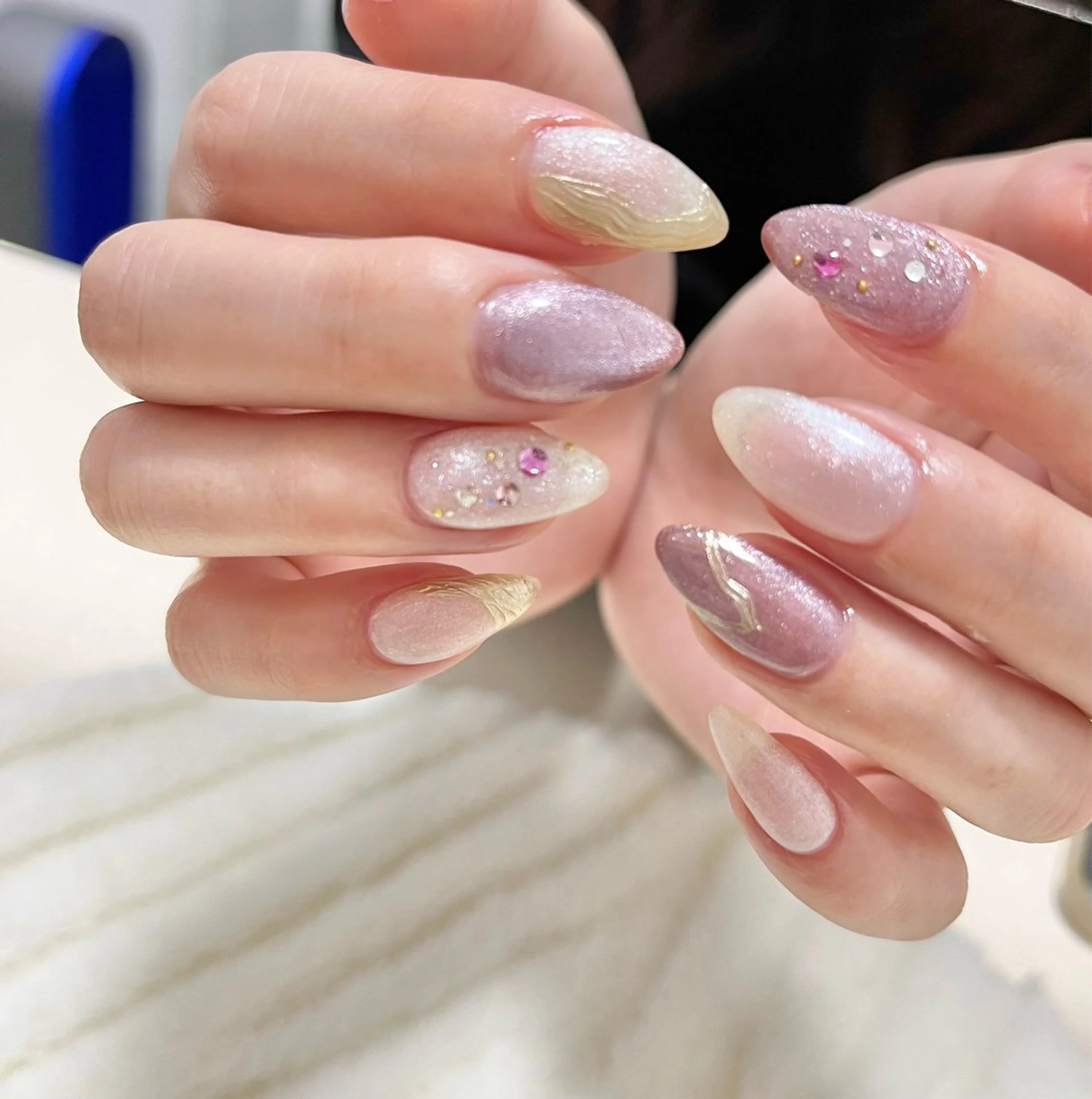 ネイル ニュアンスネイル シンプルネイル わたなべ さやかのネイルデザイン