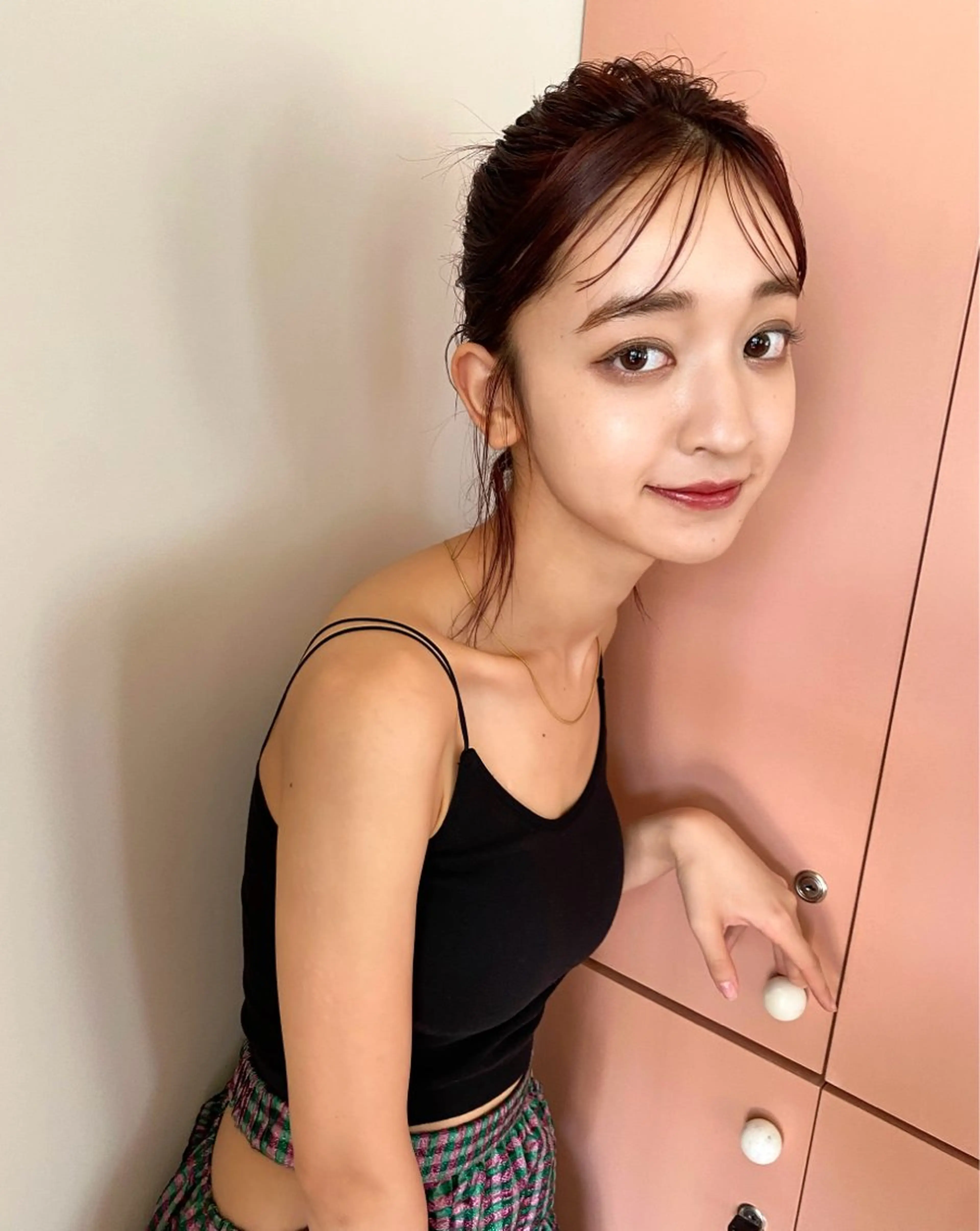 セミロング カラー ヘアアレンジ akim kaminoke所属・矢場町 🌟yopiのヘアスタイル