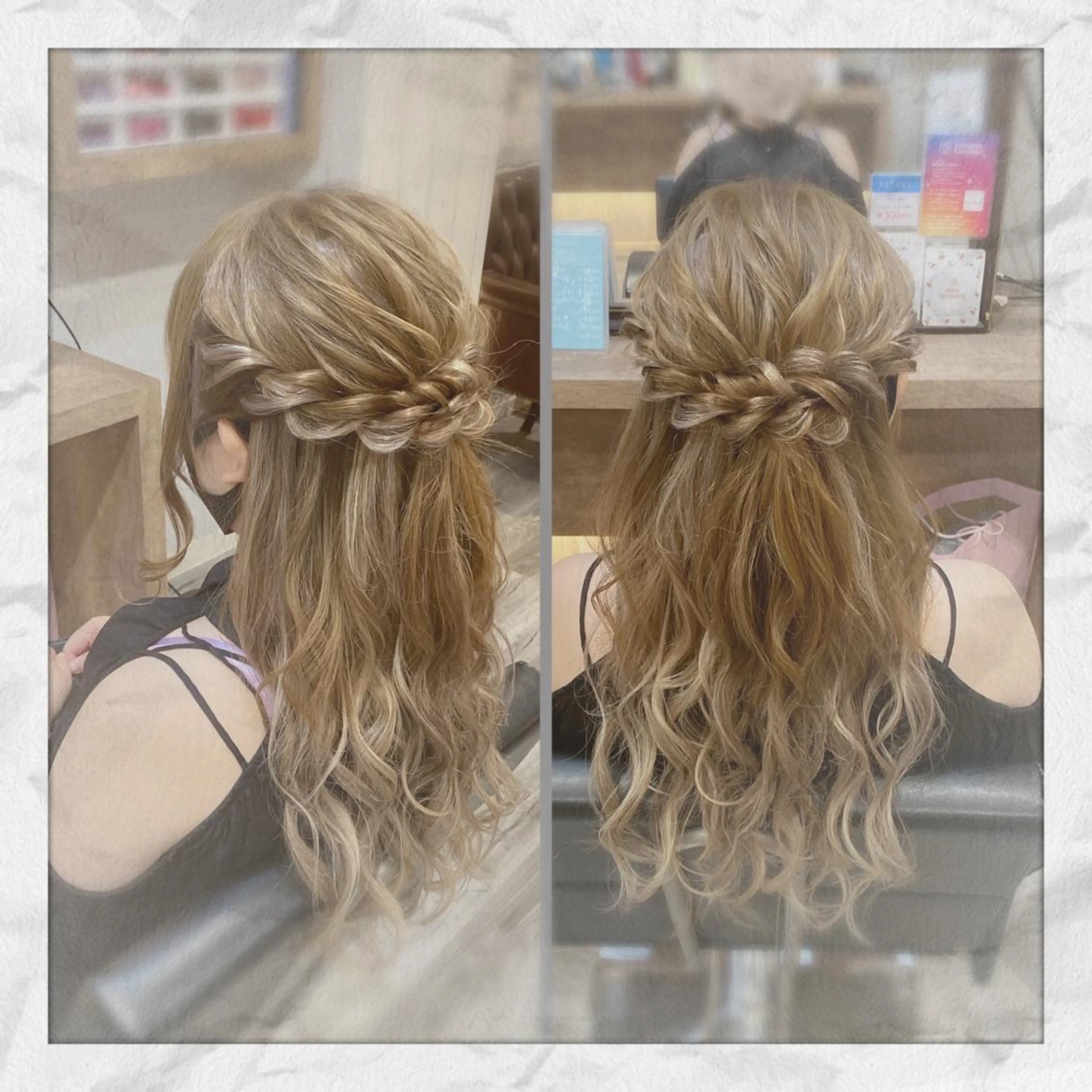 ロング ヘアアレンジ ヘアセット ヘアセット/着付け 𓇼 松本 夏美𓇼のヘアスタイル