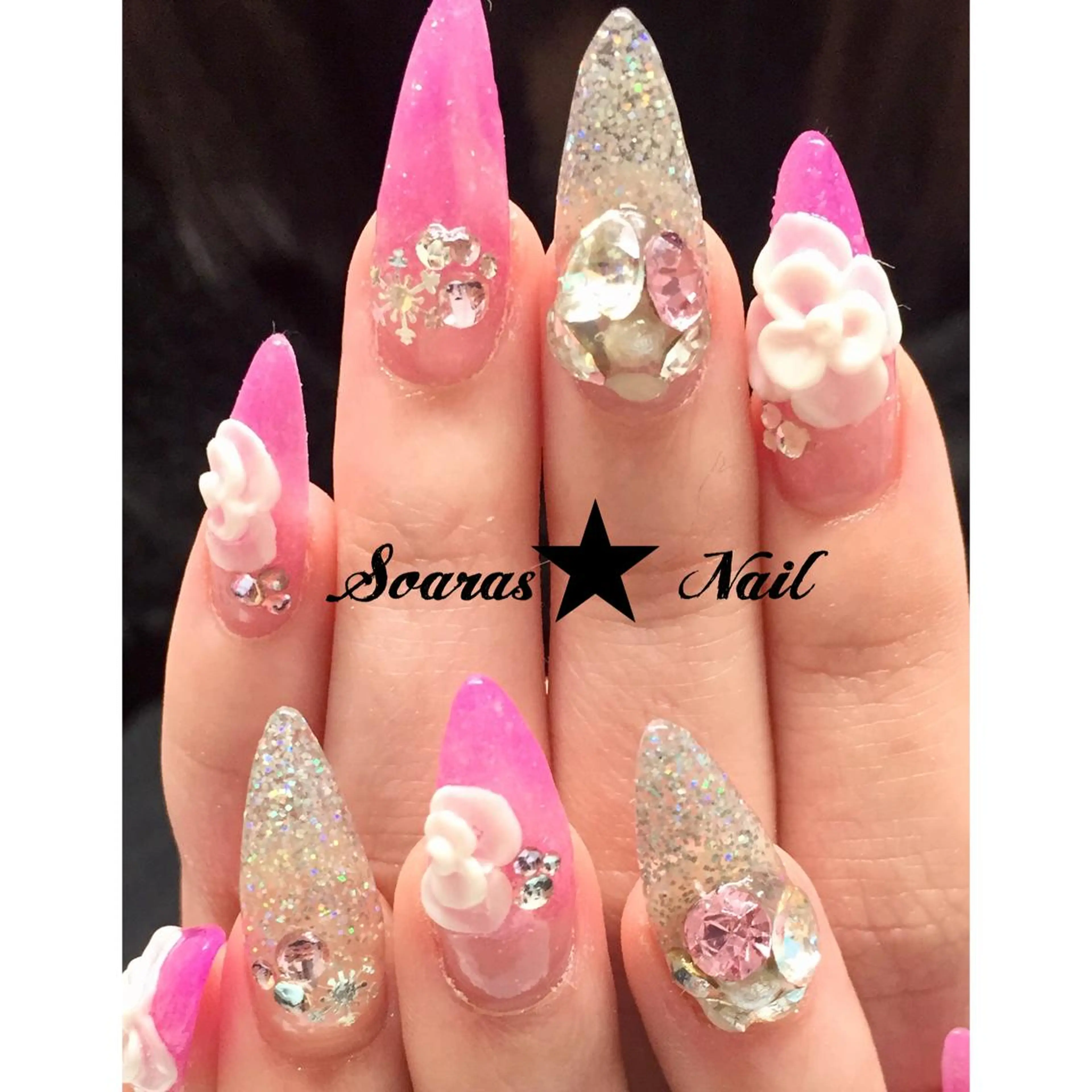 ネイル スカルプネイル soaras nailのネイルデザイン