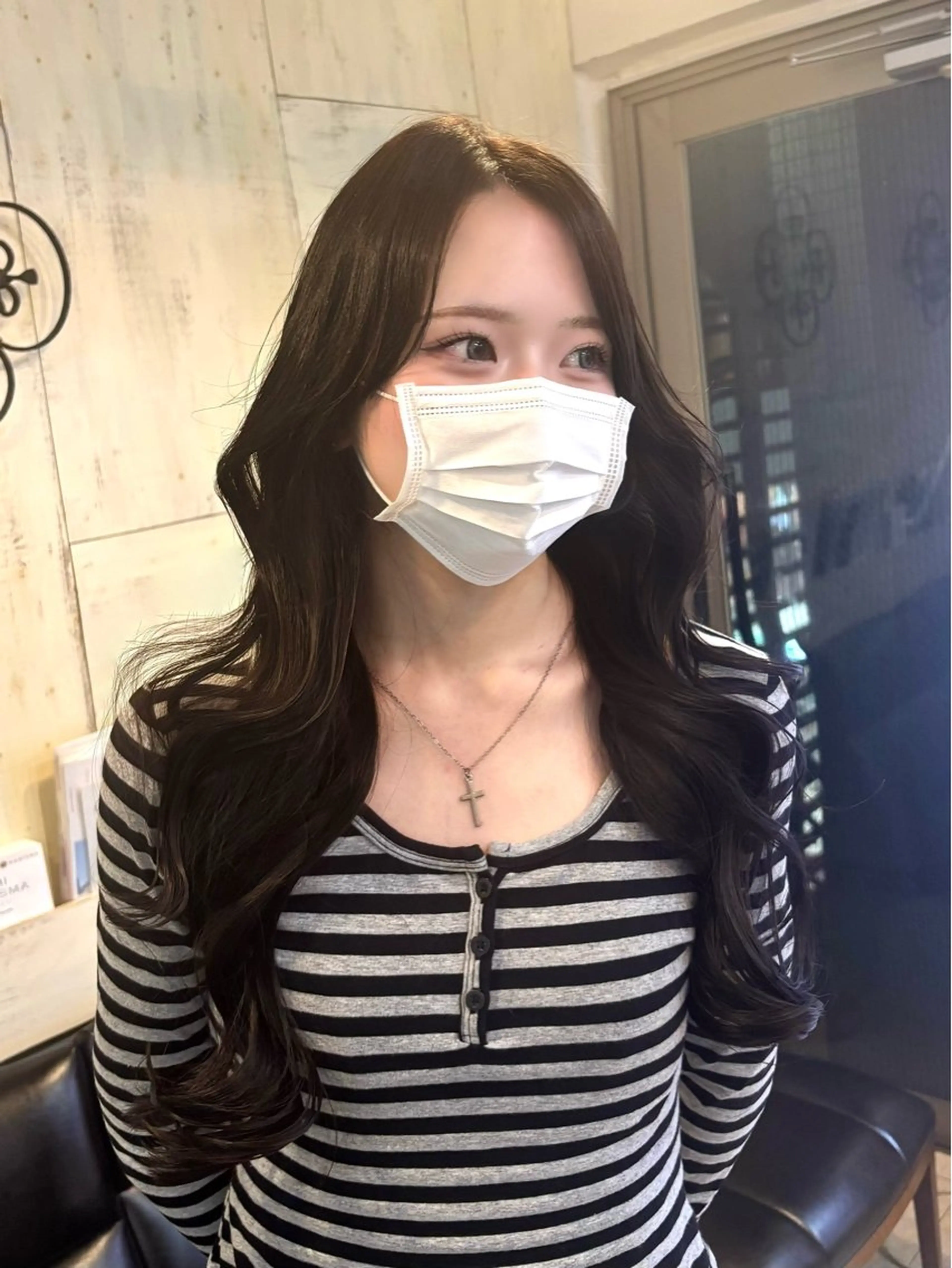 ロング カラー ヘアカラー トリートメント 10代20代人気◎ 韓国レイヤー/フウカのヘアスタイル