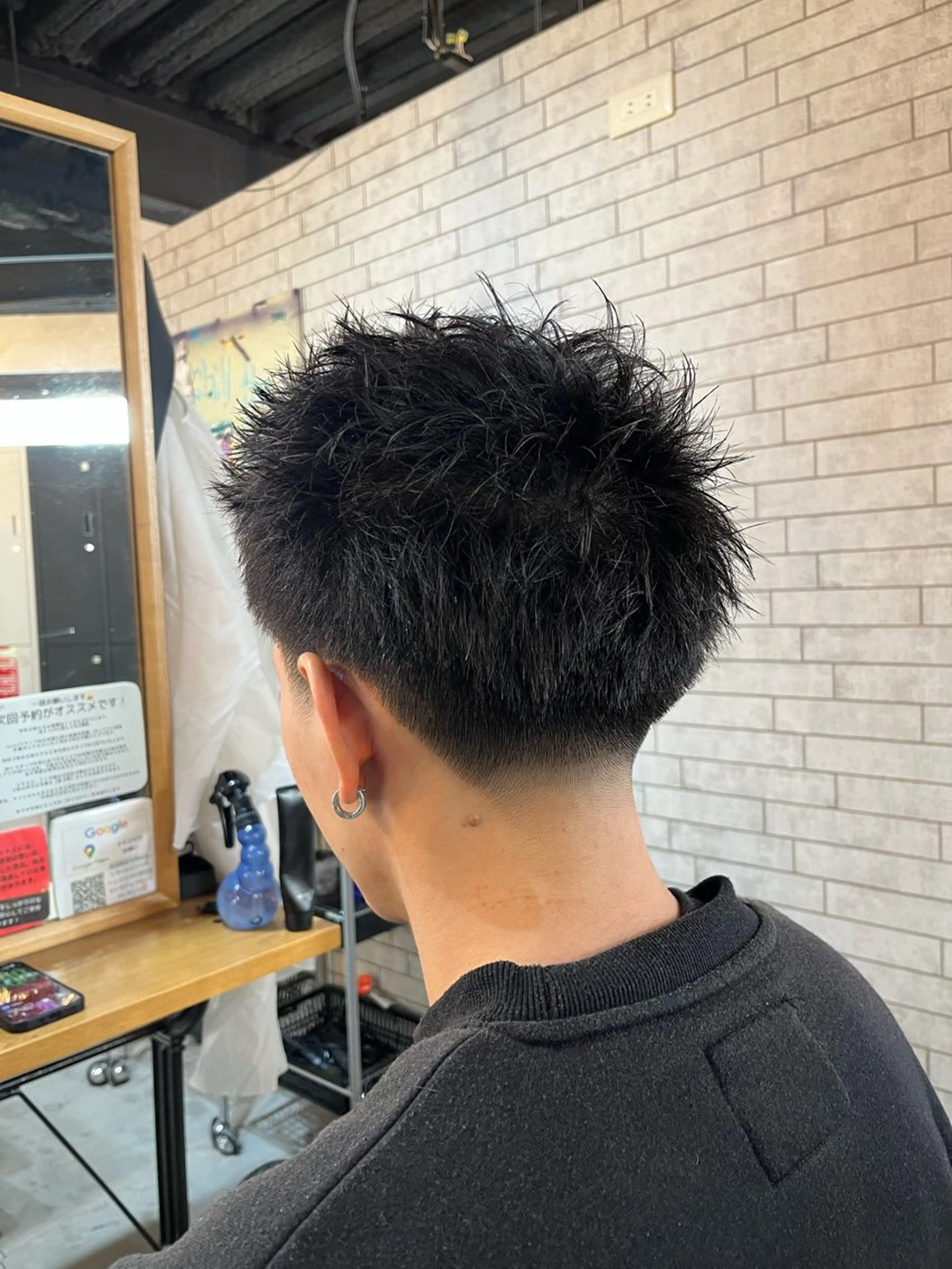 ショート メンズ フェードカット カット 海外風メンズ🇺🇸 💈N.Yuto💈のヘアスタイル