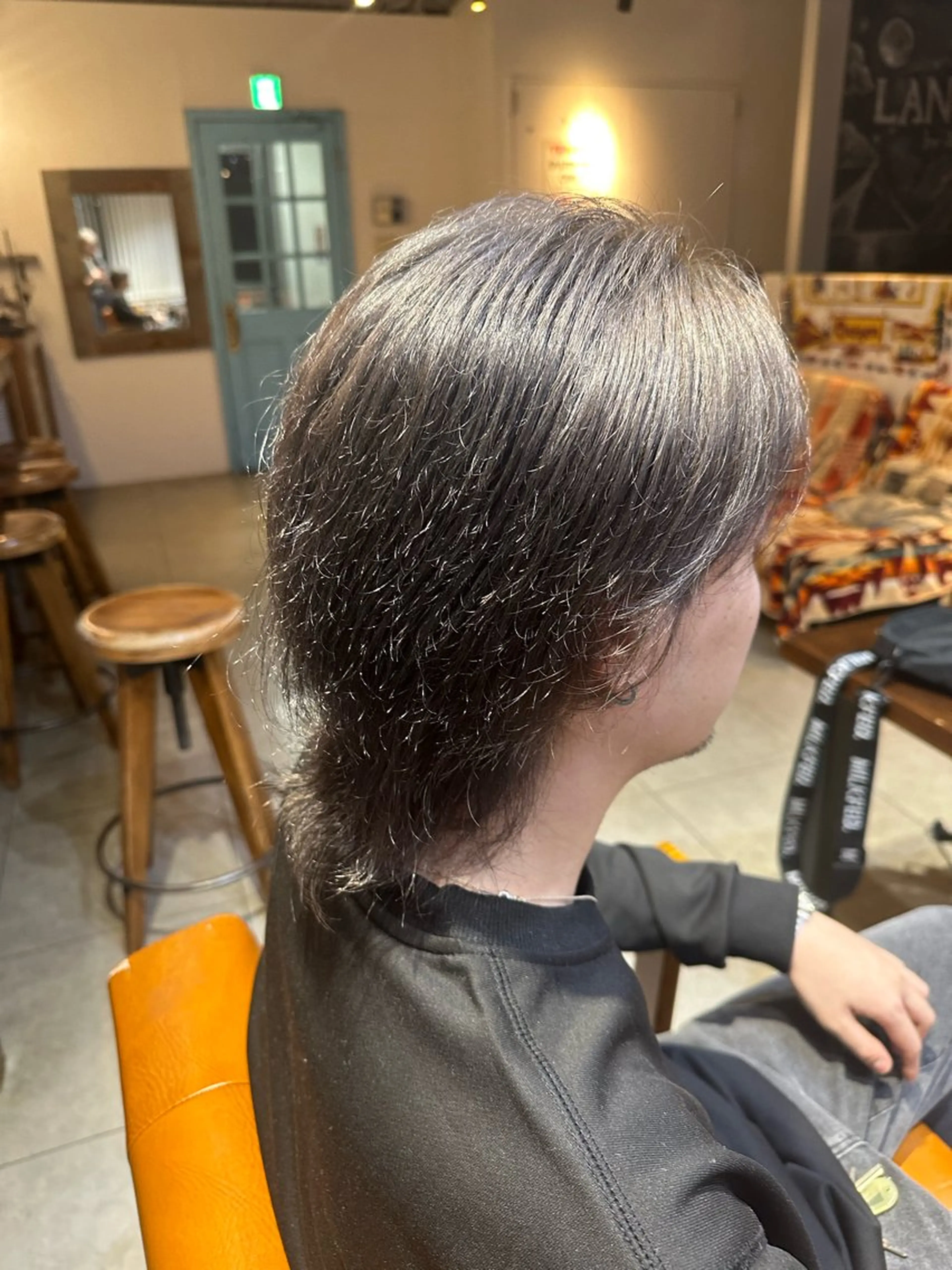 カラー メンズ ヘアカラー トリートメント ヘアセット 💞艶カラー/ ブリーチ💞ユウカのヘアスタイル