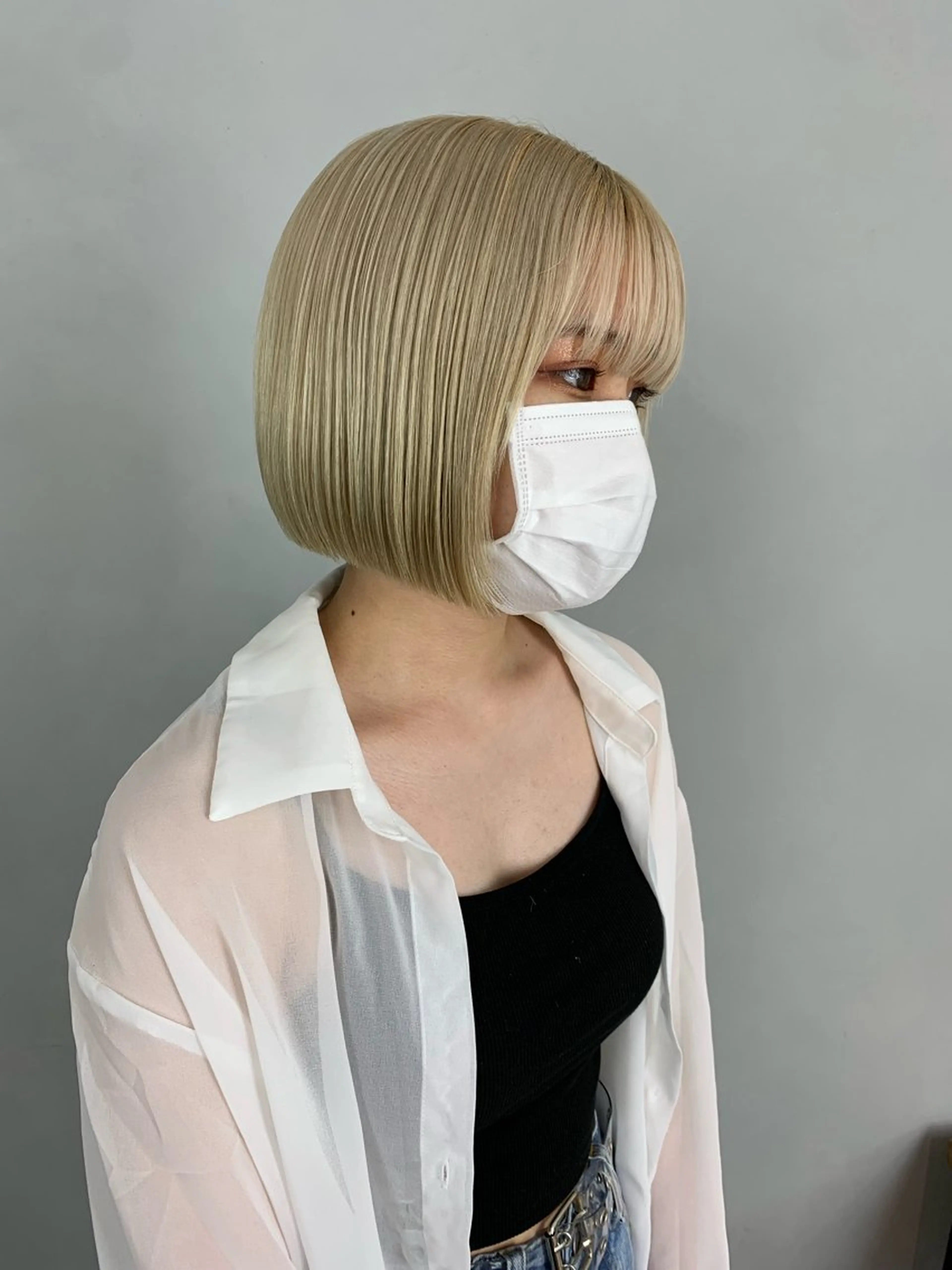 ミディアム ALBUM所属・塩田 悠我のヘアスタイル