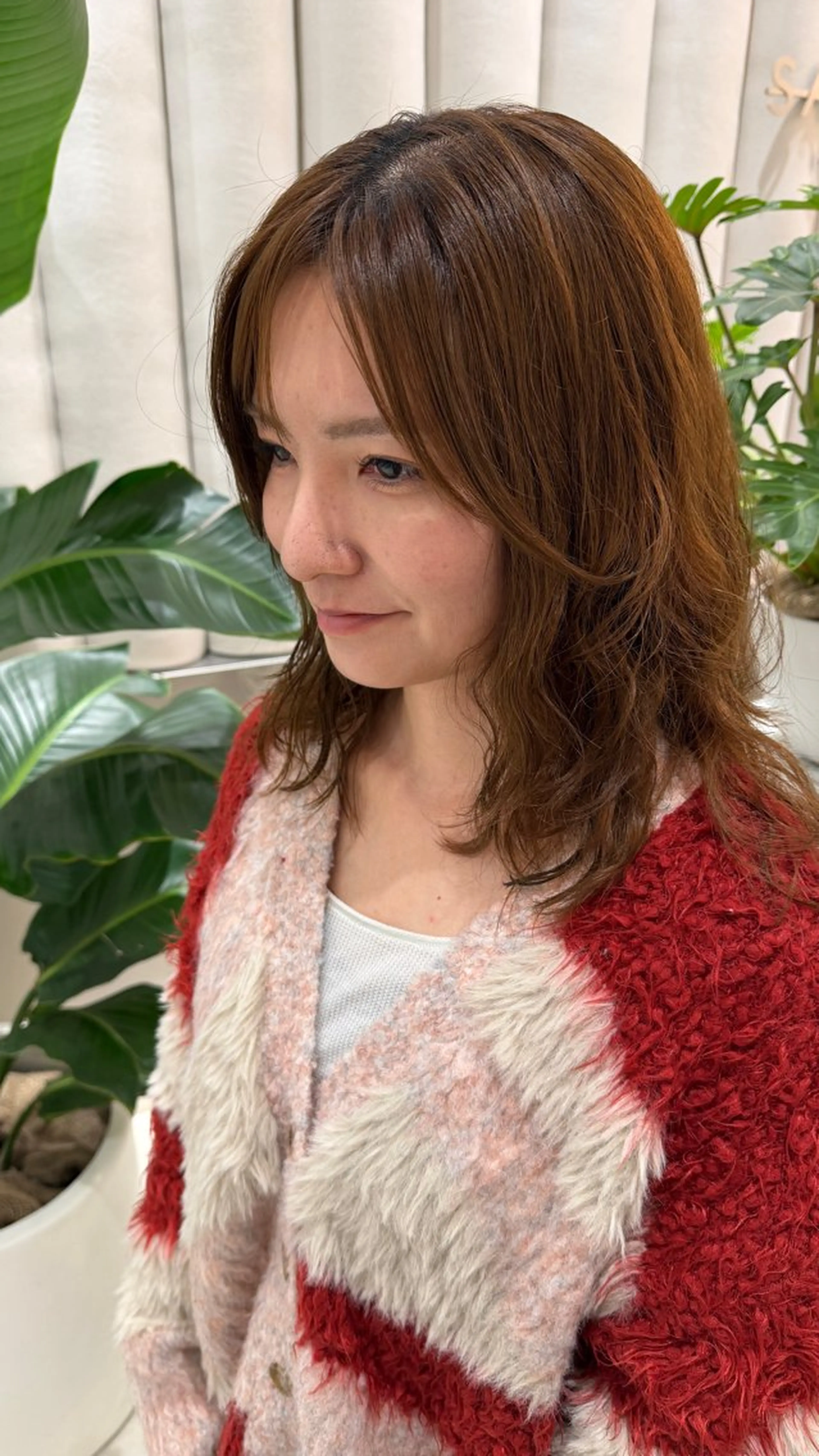 ミディアム パーマ ミディアムパーマ SALOWIN銀座RAYⅡ所属・レイヤー/髪質改善 /Sayakaのヘアスタイル