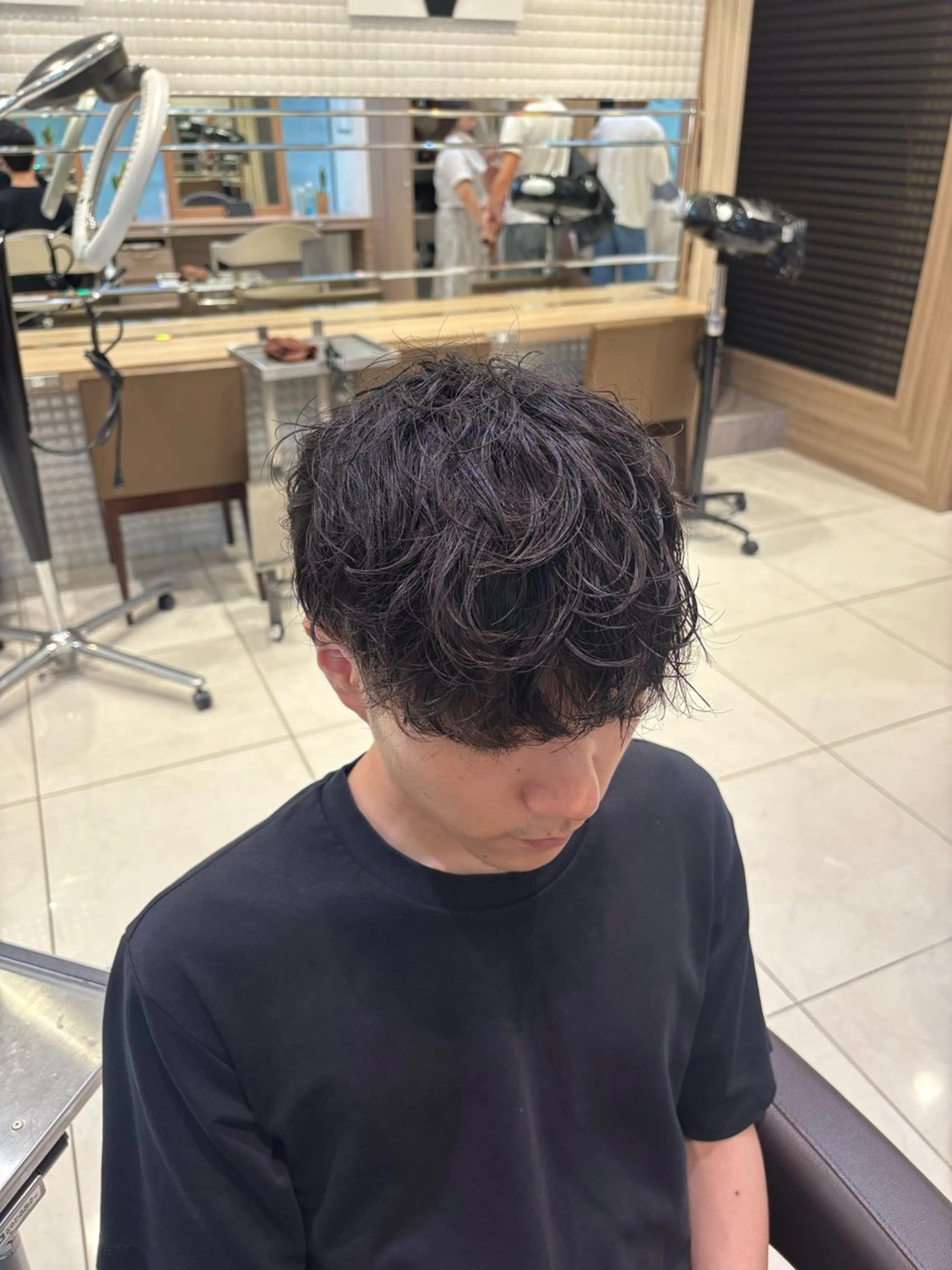 パーマ メンズ メンズパーマ 波巻き･カルマ パーマ特化/aoiのヘアスタイル