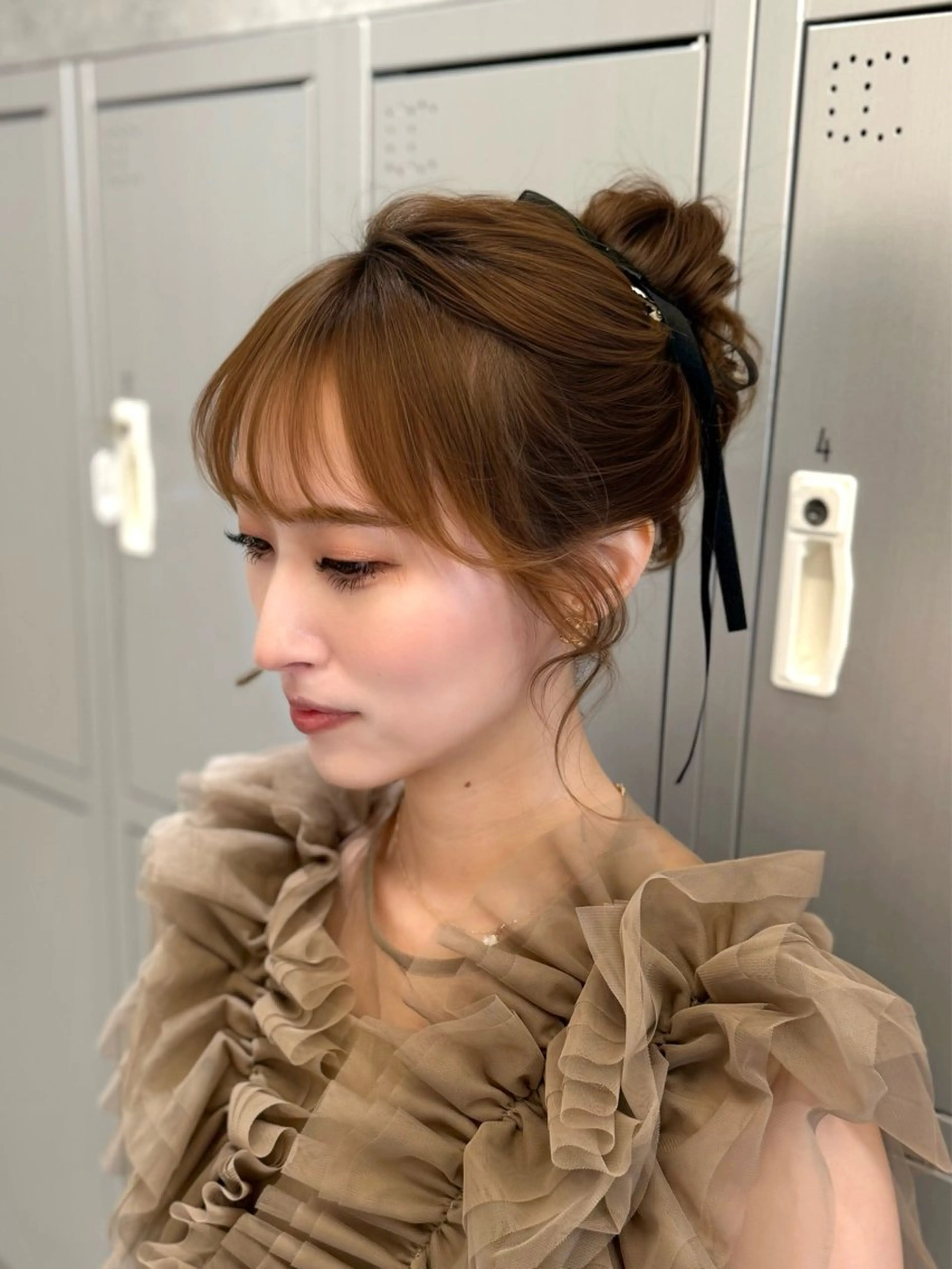 ヘアアレンジ ヘアセット 梅田カラーモデル/ ヘアセット/みさきのヘアスタイル