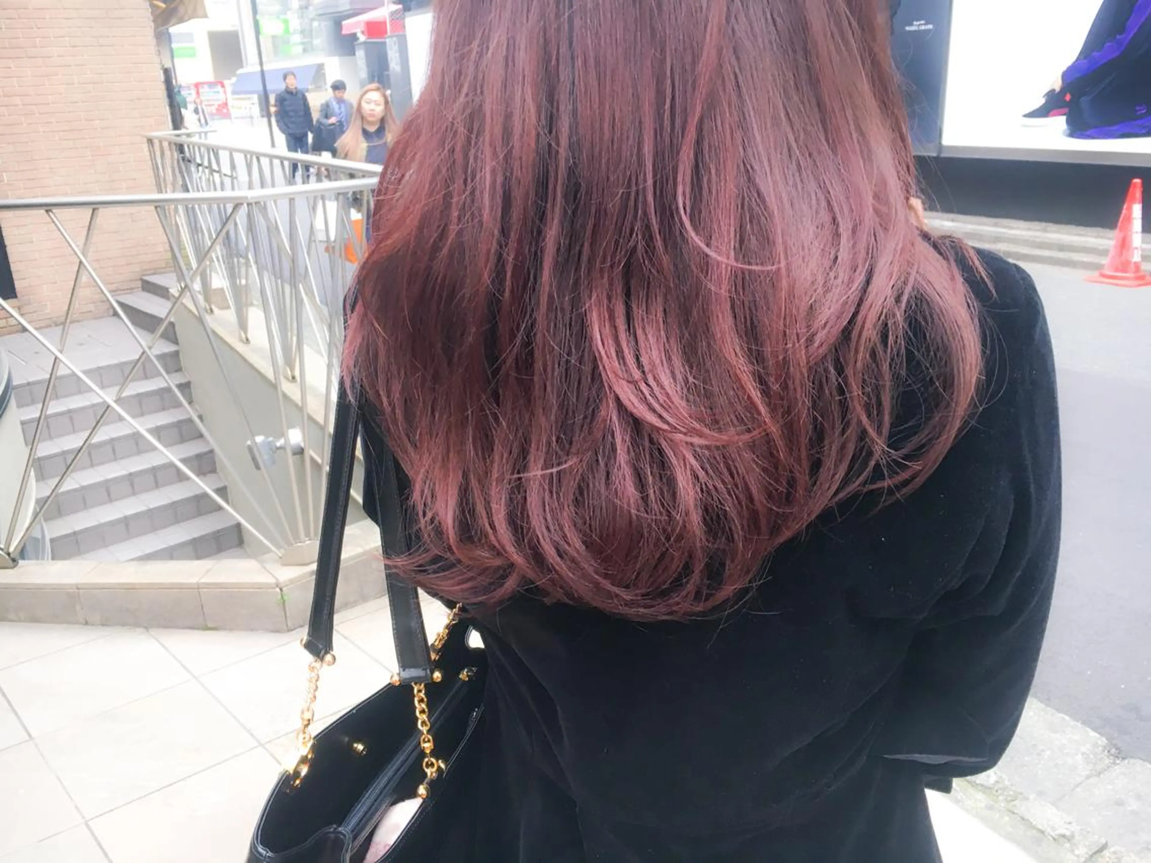 ロング カラー 北條 優輝のヘアスタイル
