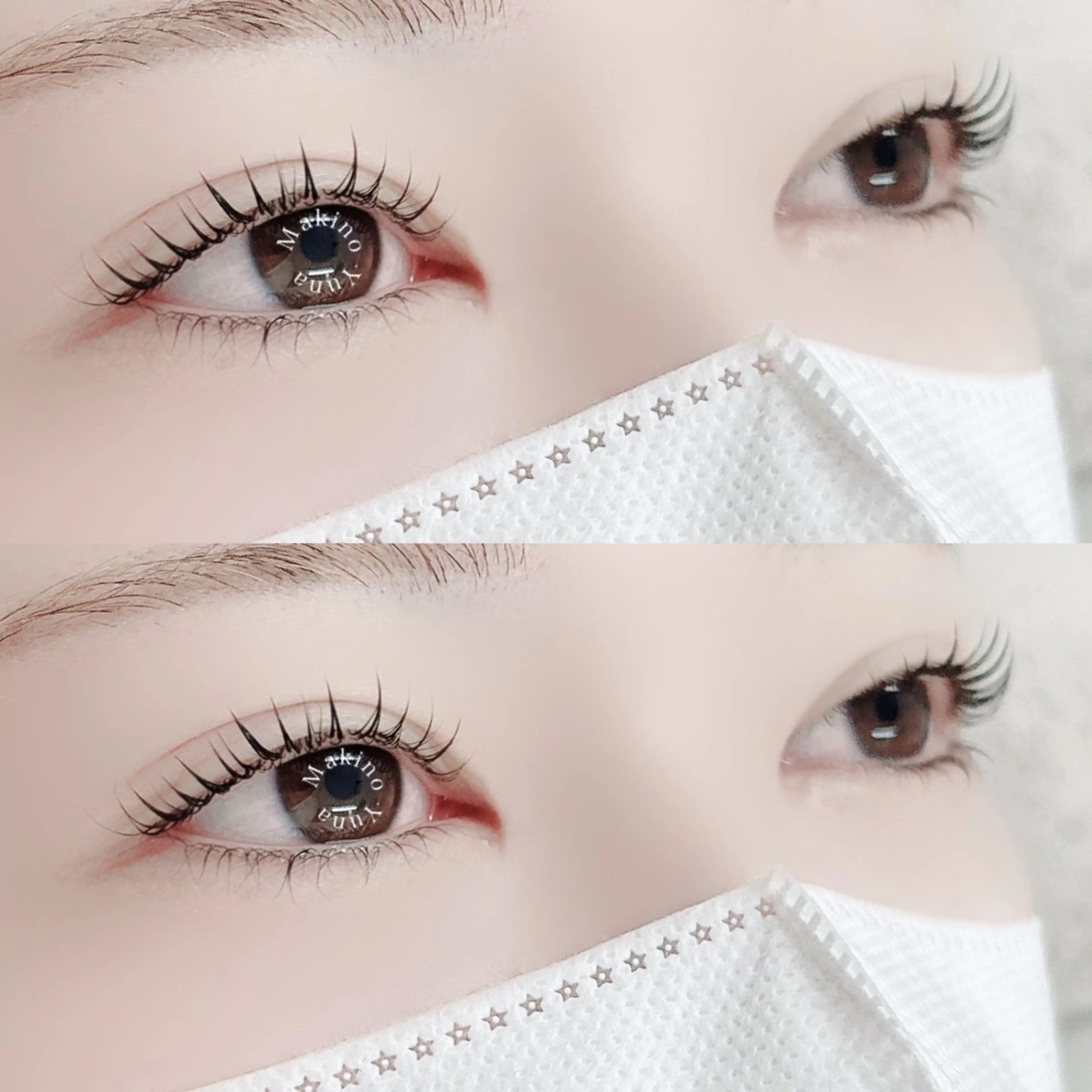 マツエク・マツパ マツパ EYE405河原町店所属・牧野 由奈のマツエク・マツパデザイン