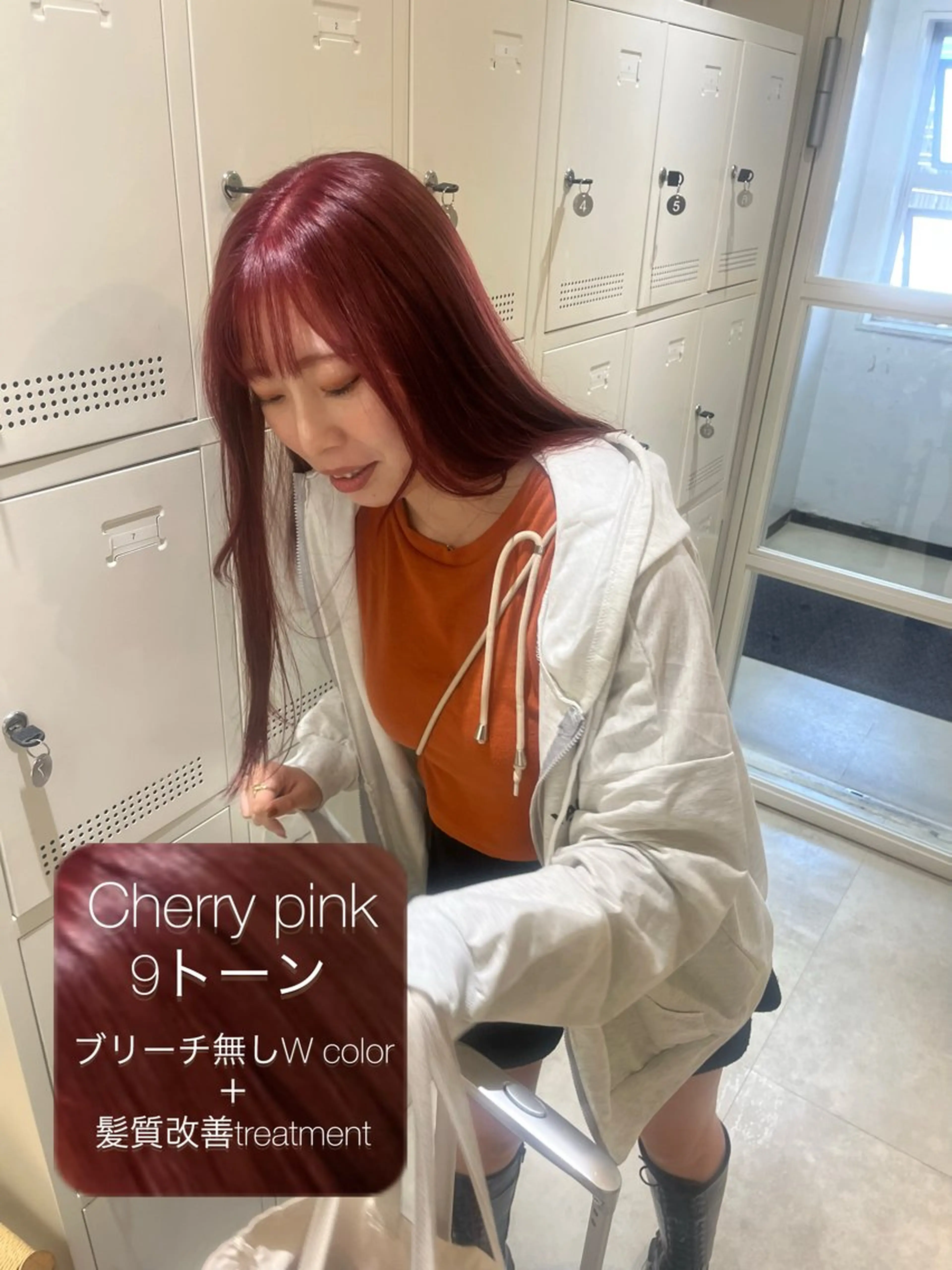 セミロング カラー ブリーチ 透明感カラー ブリーチなしカラー 髪質改善 トリートメント ヘアカラー トリートメント Go   Today シェアサロン　横浜店所属・【ただの天才 🎨】のヘアスタイル